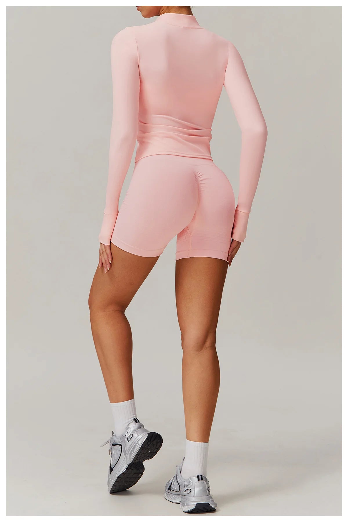 Seamless Women Yoga Shorts High Waist Workout Shorts Fitness Yoga Lift Butt Fitness Ladies Yoga Tights Gym Running Short Pants