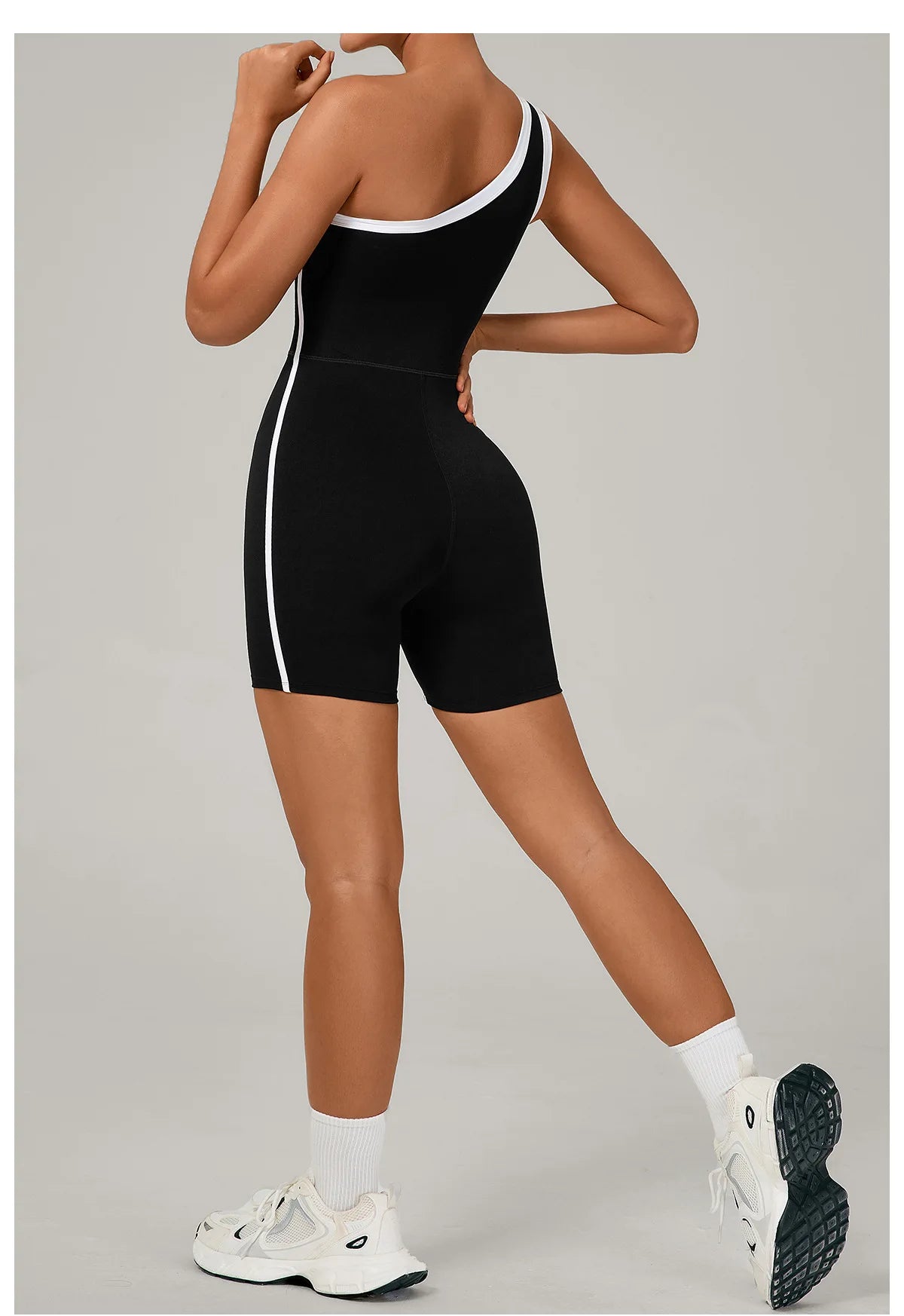 Gym Bodysuit Short Jumpsuit Playsuit Women Tracksuit One Piece Sport Overalls Yoga Romper Fitness Workout Clothes Sportswear