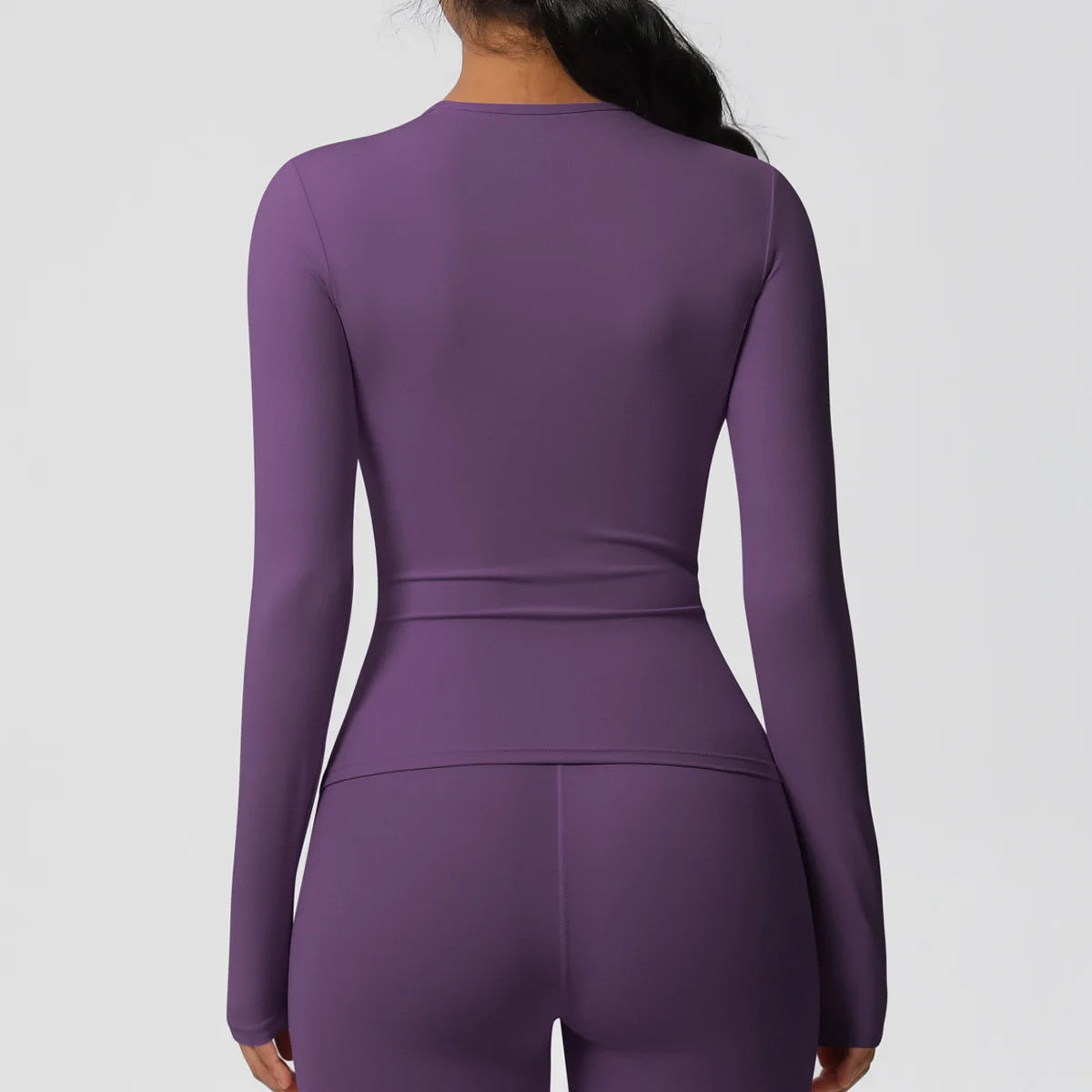 Yoga Shirts For Women Long Sleeve Fitness Running Push Up Gym Clothes Workout Dry Fit Breathable High Elastic Sports Top