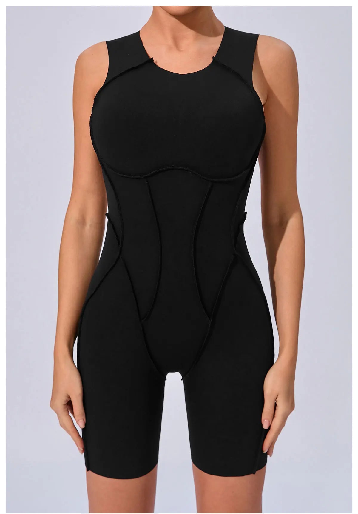 Women Tracksuit Sports Overalls Padding Sporty Jumpsuit Sportswear Woman Gym Set Sleeveless Yoga Clothing Suit for Fitness Set