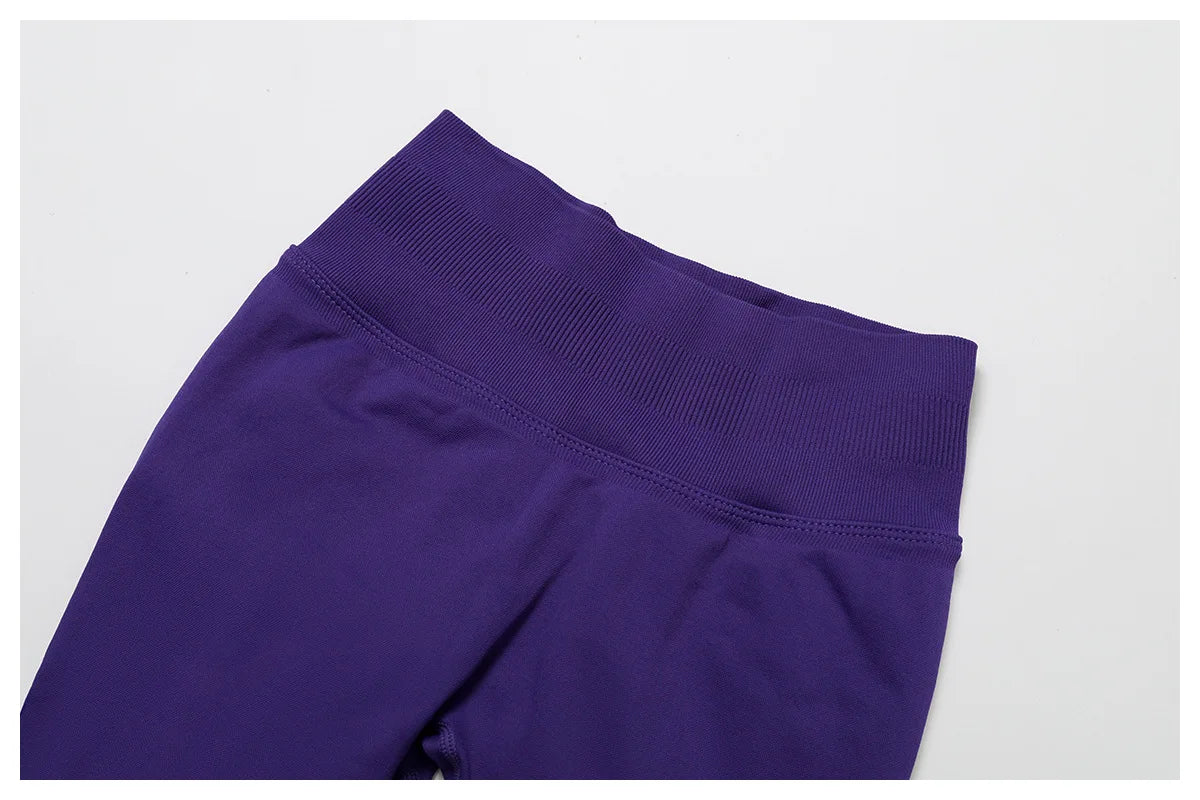 Seamless Yoga Leggings Women's High Waist Fitness Leggings Running Cycling Butt Lifting Sports Yoga Pants for Women Gym Leggings