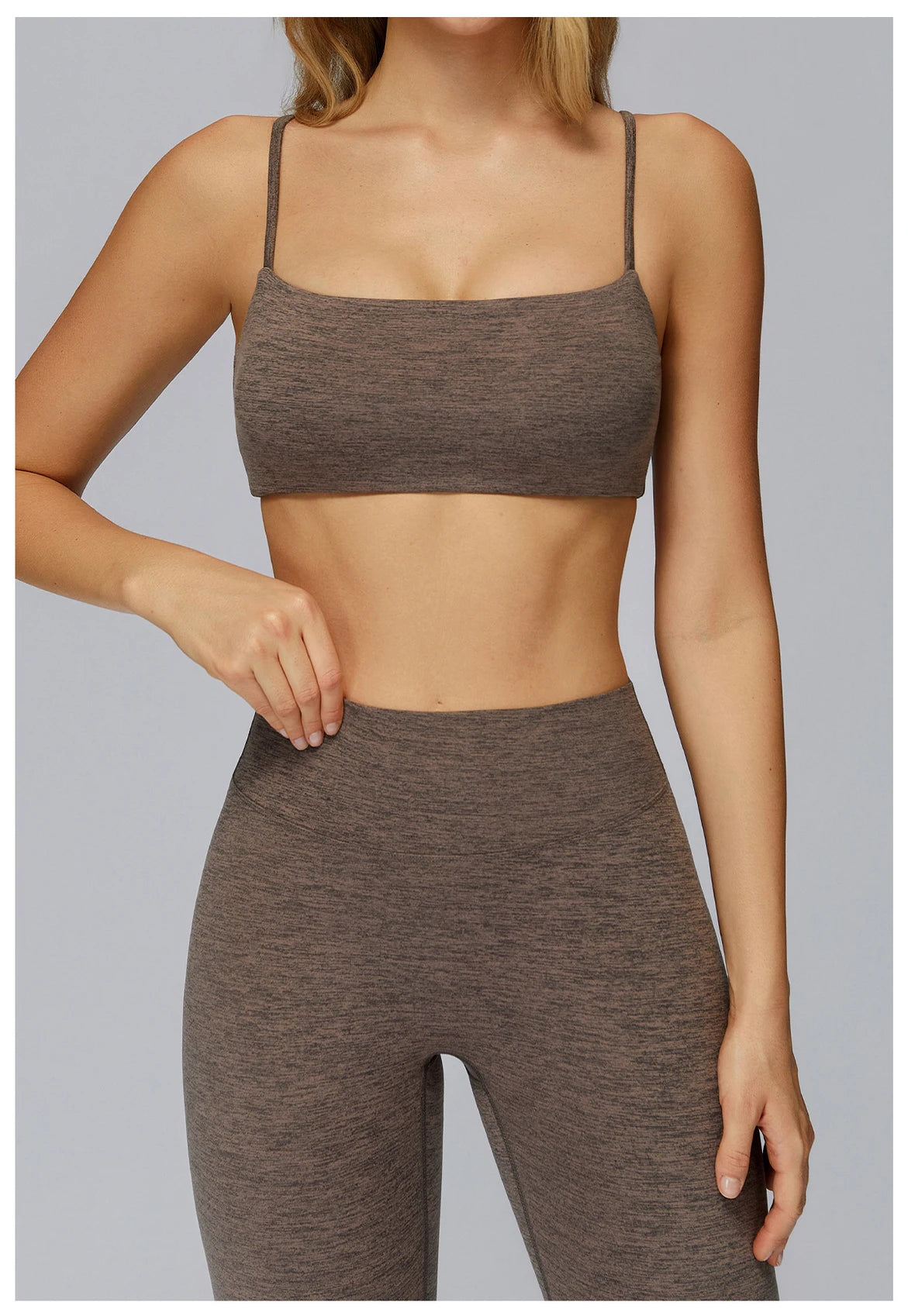 Sports Bra Women Yoga Clothes Gym Female Underwear Running Thin Strap Criss-Cross Fitness Top With Removable Padding