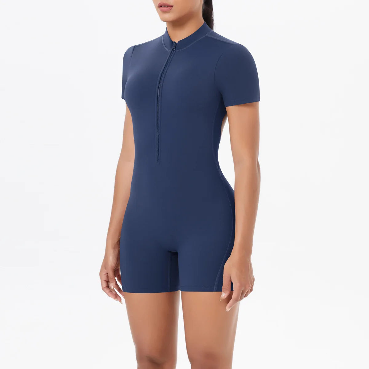 Gym Set Women Yoga Suit Sportswear Women Tracksuit Sports Jumpsuit Fitness Rompers Short Sleeves Push Up Set Workout Bodysuits