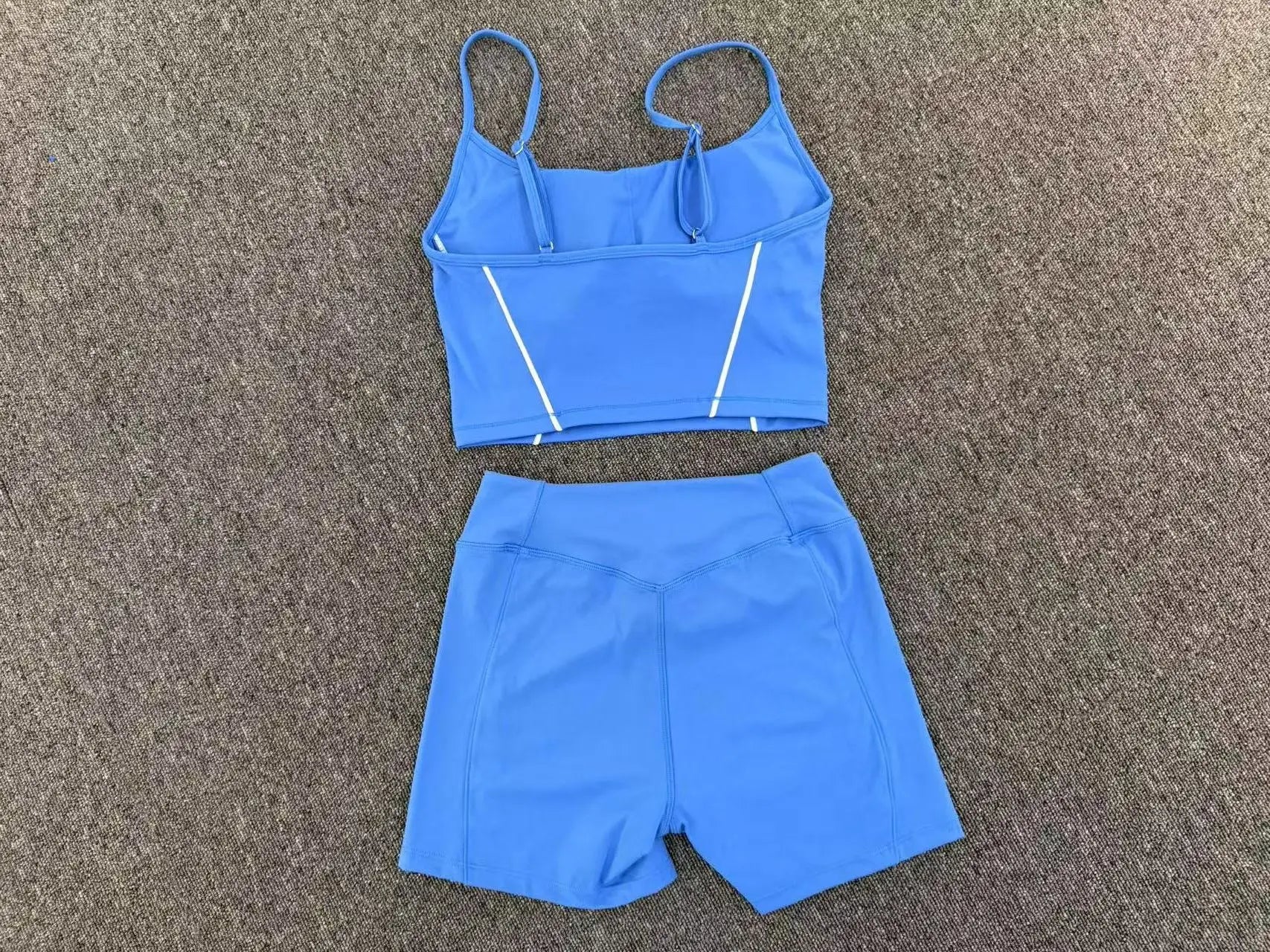 2 Pieces Yoga Sport Set Women Tracksuit Sports Bra Shorts Yoga Set Comfort Elastic Sportsuit Workout Outfit Fitness Gym Clothes