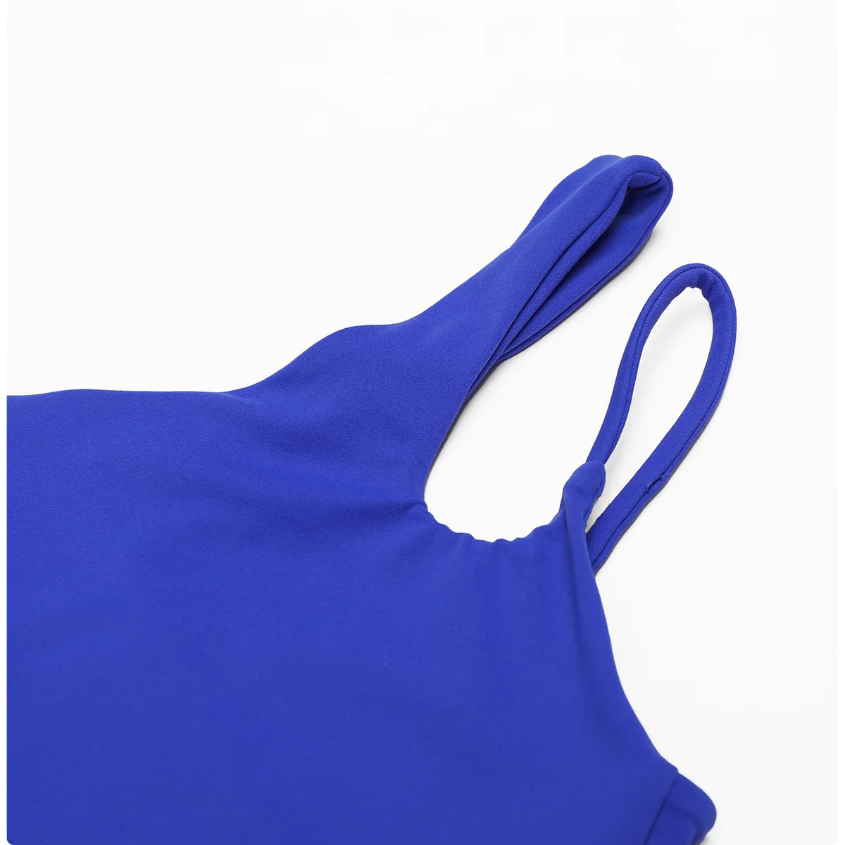 Comfort Single Strap Yoga Bra Chest Pad Running Women Sports Underwear Gym Top Stretch Pull Up Bra Women Vest Fitness Tank Top