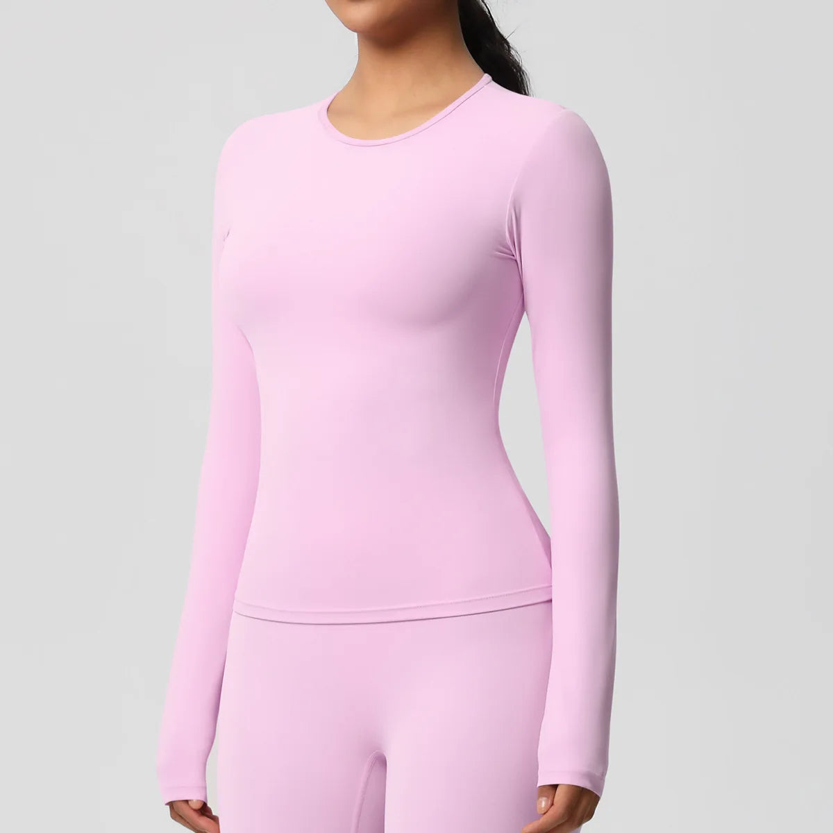 Yoga Shirts For Women Long Sleeve Fitness Running Push Up Gym Clothes Workout Dry Fit Breathable High Elastic Sports Top