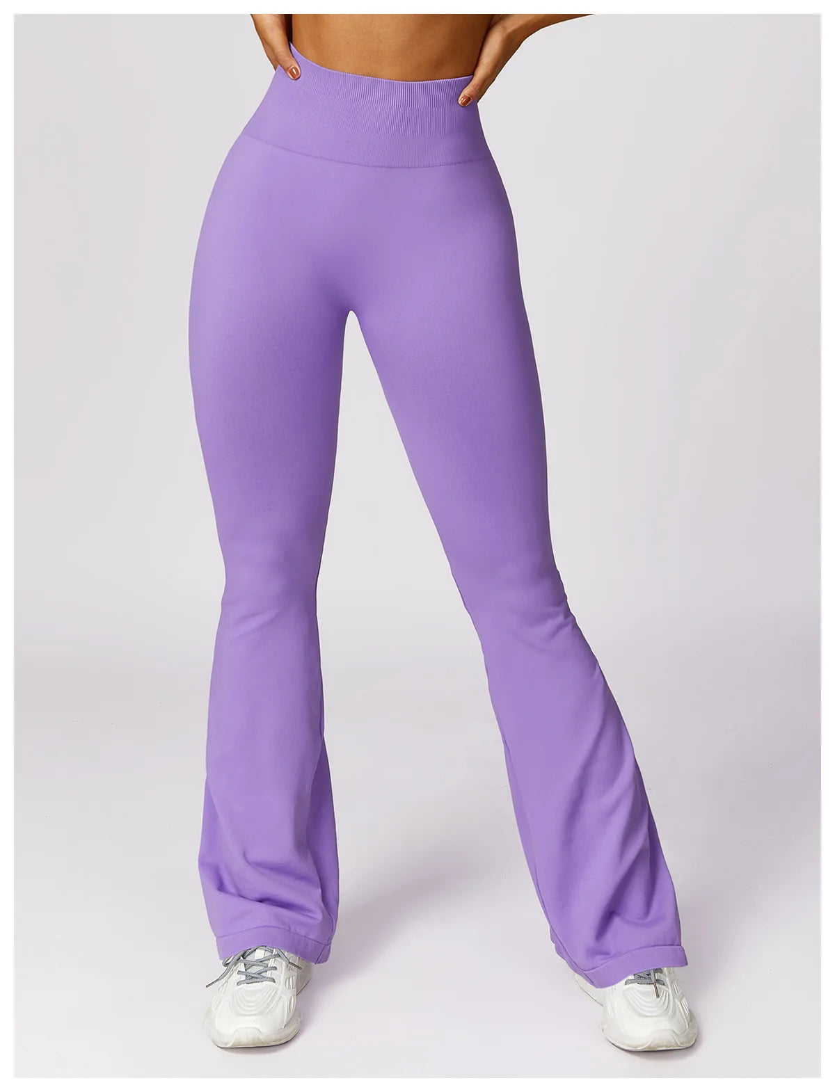 Seamless Flare Leggings Yoga Pants Women High Waist Wide Leg Pants Women Gym Workout Fitness Sports Flared Pant Dance Trousers
