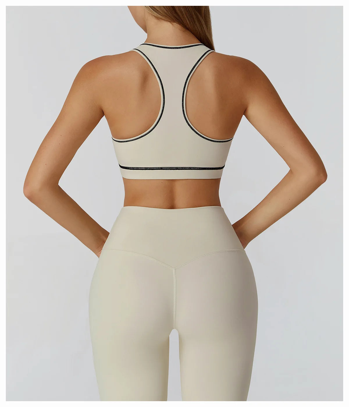 Fitness Top Women Breathable Sports Bra Anti-Sweat Yoga Bra Shockproof Crop Top Push Up High Strength Sport Bra Gym Workout Top