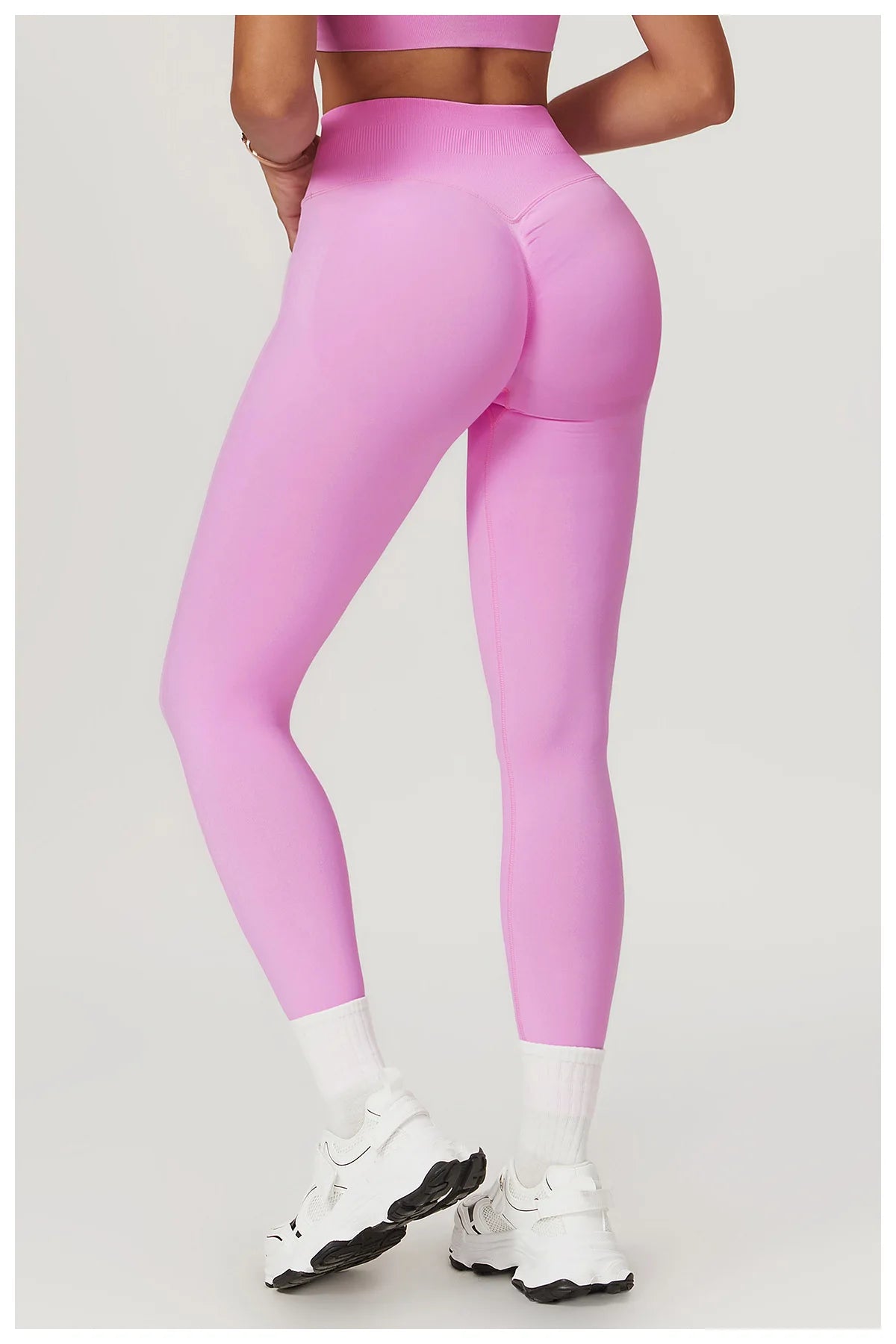 Ribbed Fitness Leggings Women Sport High Waist Tights Seamless Yoga Leggings Gym Jogging Quick Dry Push Up Slim Pants Running