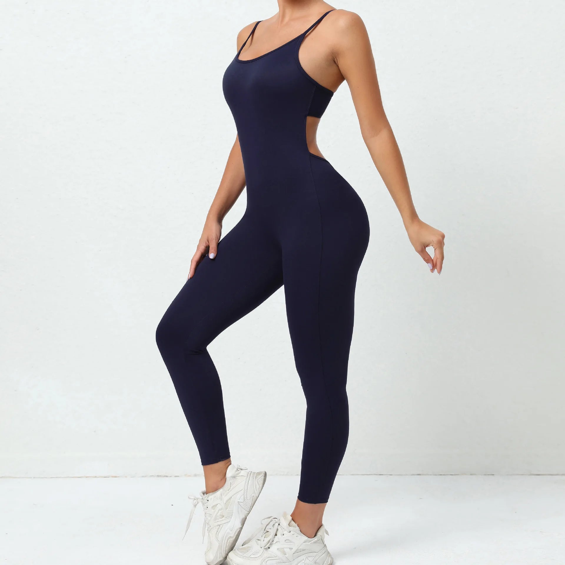 Workout Jumpsuit Sports Overalls Women Tracksuit Rompers Gym Clothing Running Fitness Suits Gym Short Sportswear Yoga Set
