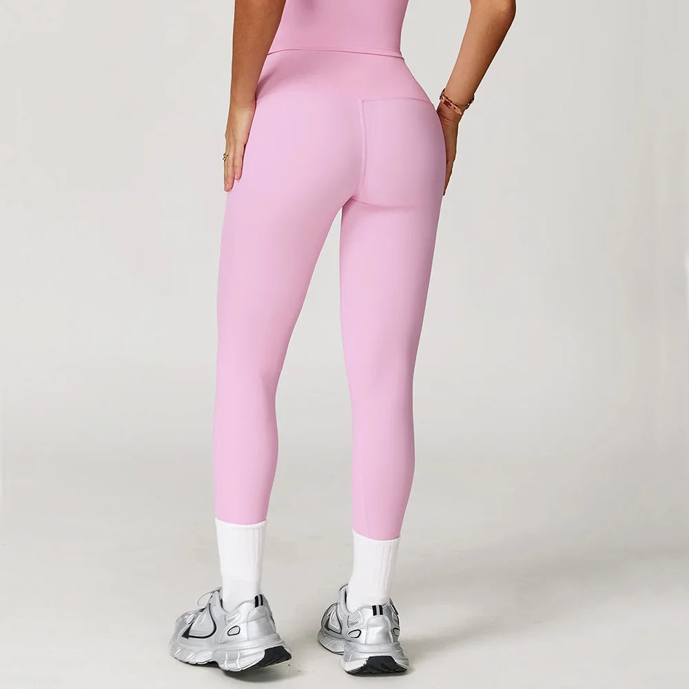 Yoga Leggings Women Impact Fitness Leggings Running Cycling Pants Breathable Sports Leggings High Waist Workout Gym Clothing