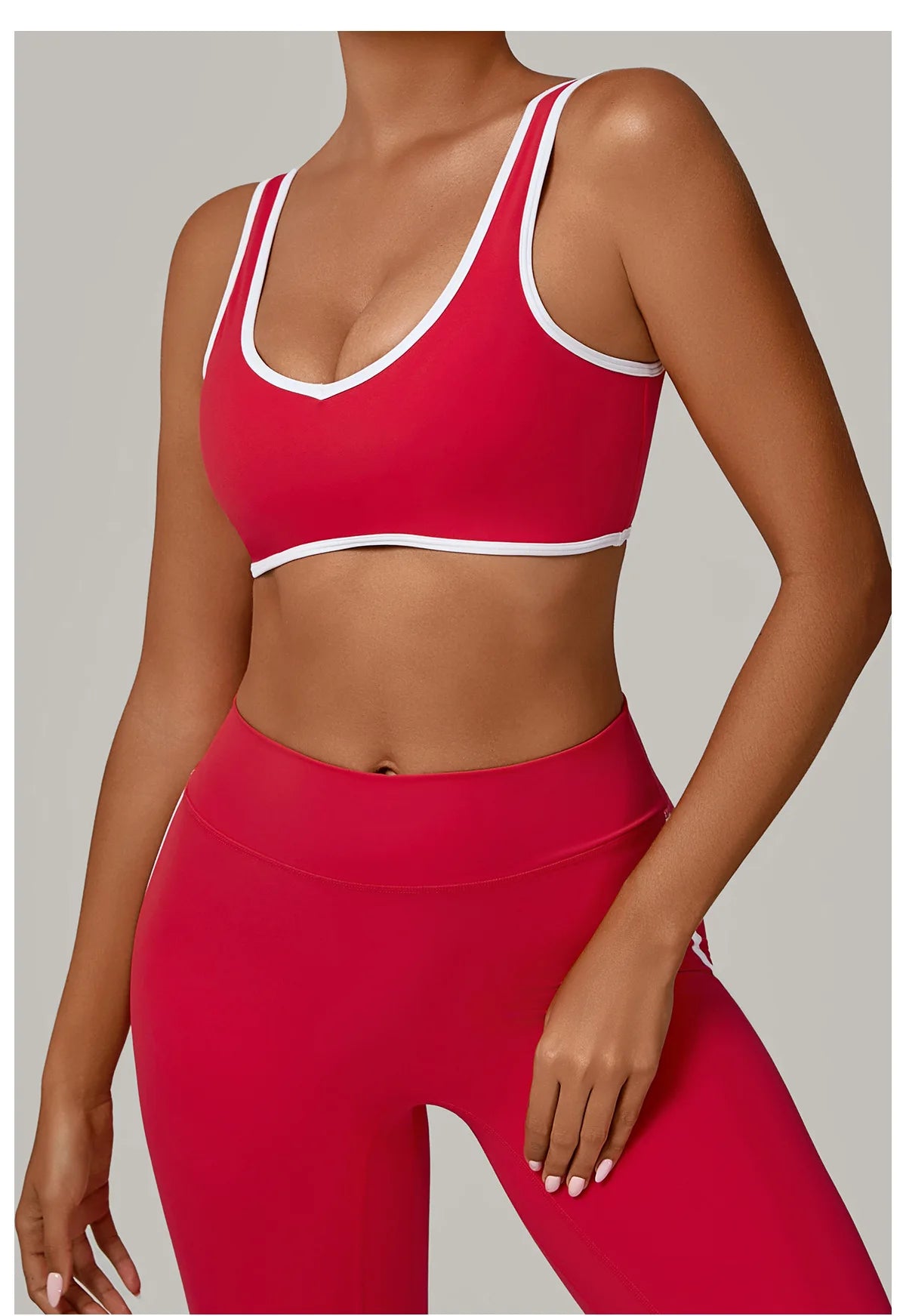 Patchwork Sports Underwear Anti-Sweat Fitness Top Women Yoga Bra Shockproof Crop Top Push Up Sport Bra Running Gym Workout Top