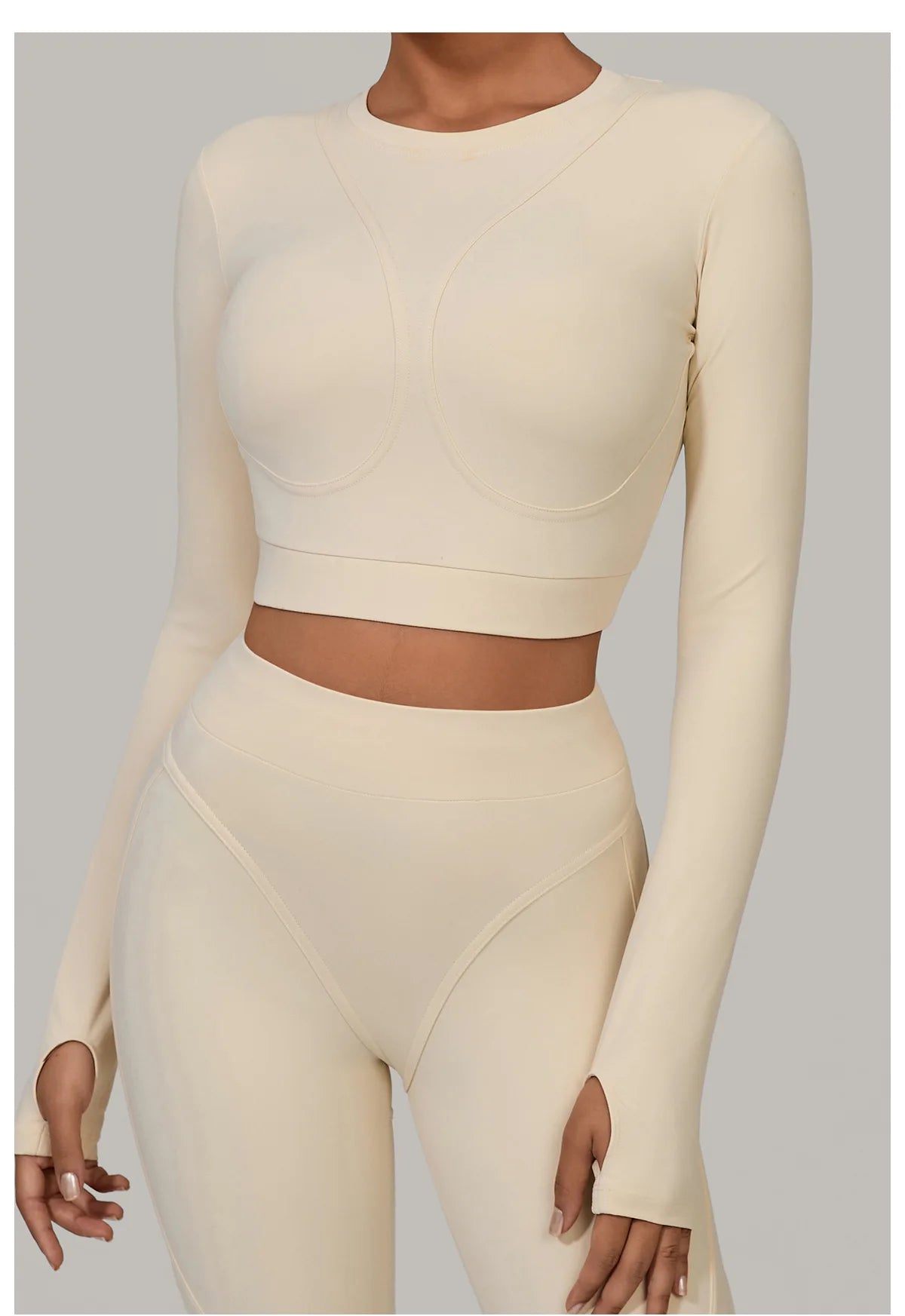 Women Yoga Shirts Crop Top Fitness Long Sleeves Push Up Shirts Women Yoga Sports Gym Clothes Running Quick-drying Workout Tops