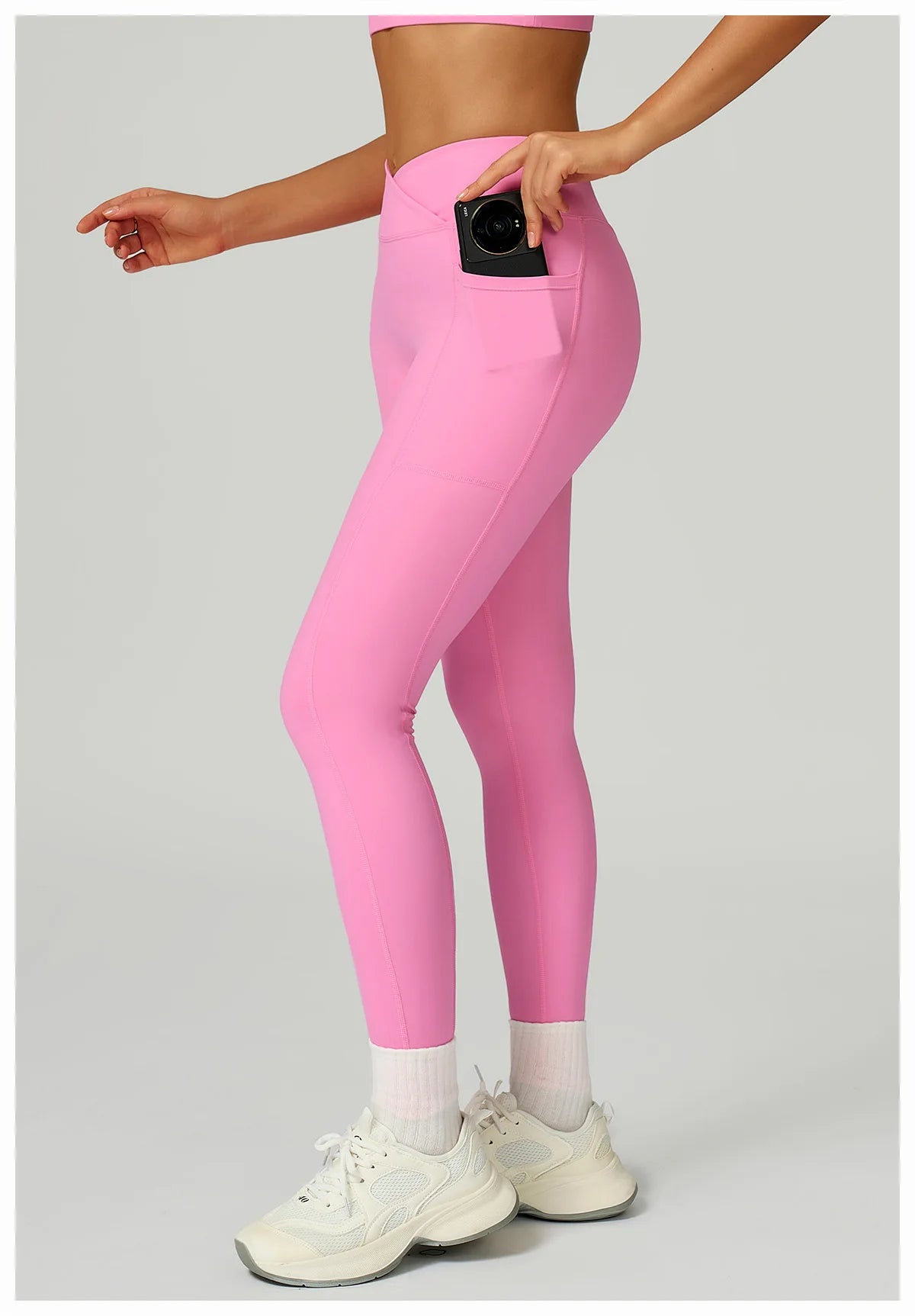 Yoga Pants Cross Waist Head Gym Leggings Women Sexy High Waist Booty Lifting Leggings Pants Women Sports Clothing Fitness Wear