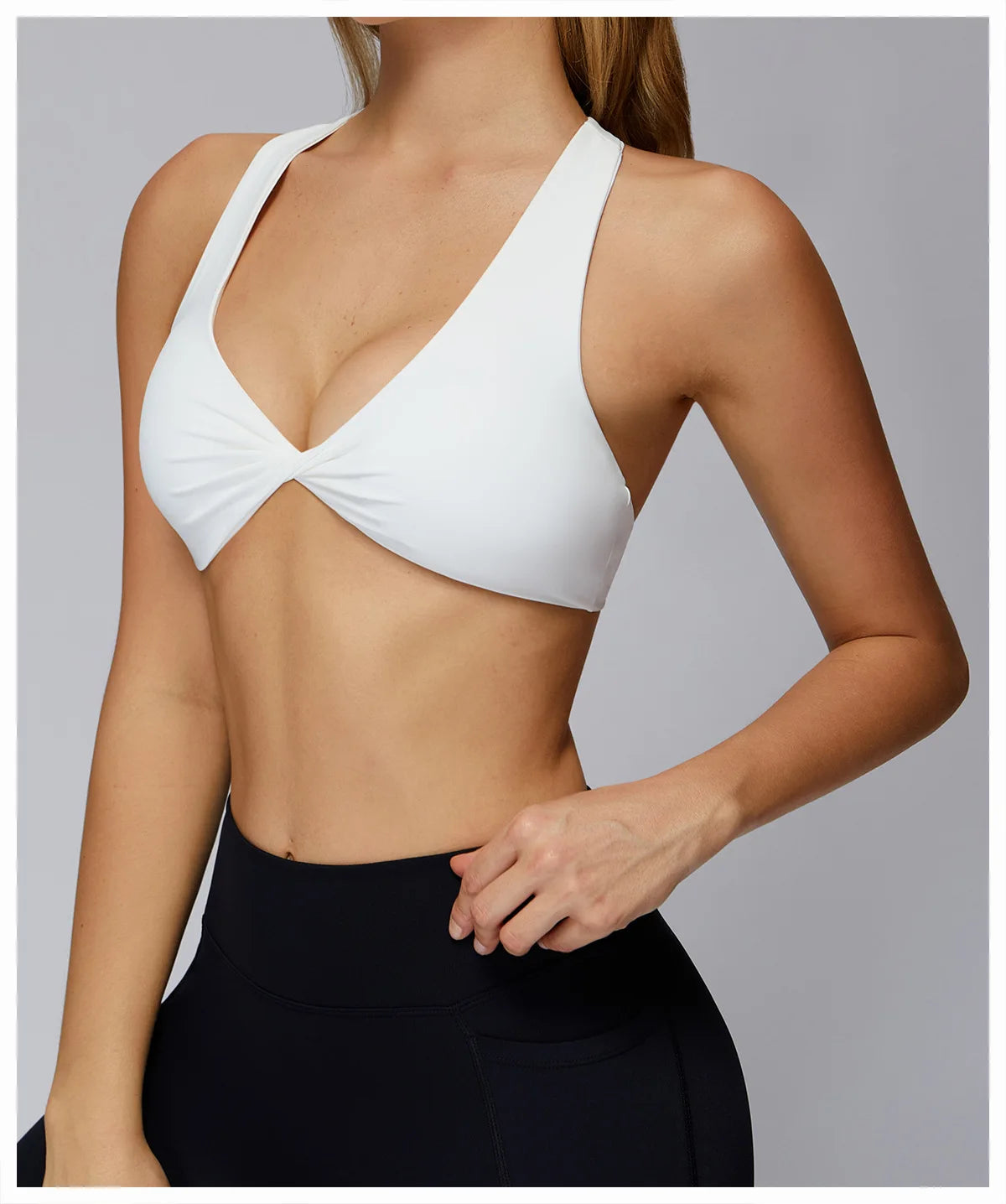 High Intensity Sports Underwear Women Shockproof Sagging Resistant Yoga Vest Fitness Bra Integrated Professional Running Gym Top