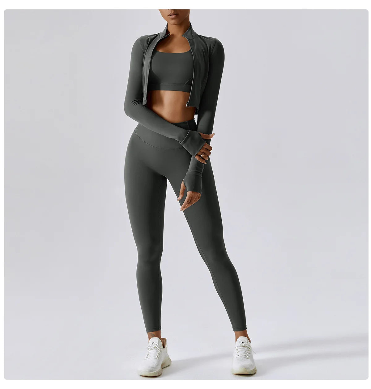 2/3PCS Yoga Set Gym Clothes Sportswear Yoga Suits For Women Tracksuit Fitness Set Tracksuits Sports Bra Gym Leggings Yoga Top