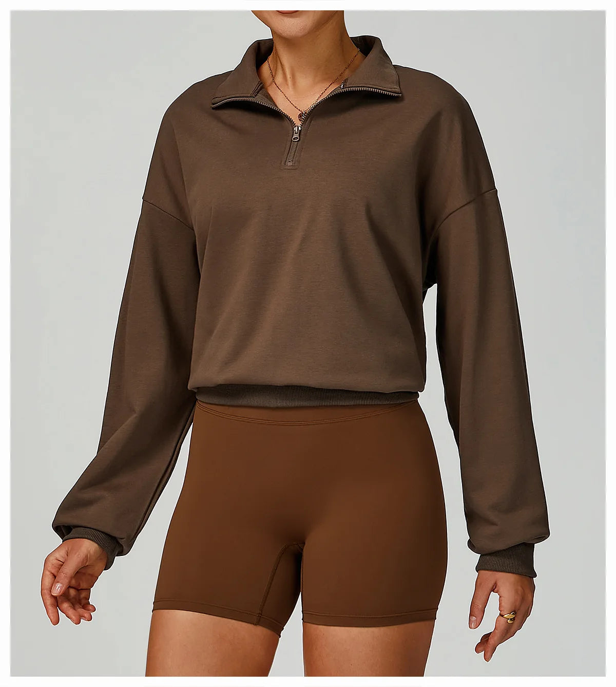 New Winter Zipper Hoodie Women's Long Sleeve Casual Loose Windproof Warm Versatile Hoodie Women's Running and Fitness Sportswear