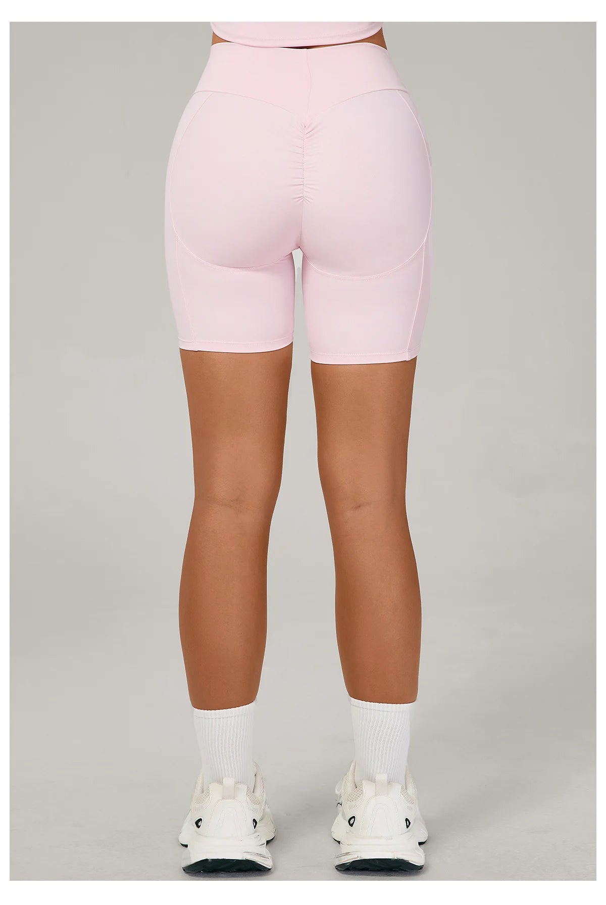 Impact Yoga Shorts Women High Waist Workout Shorts Fitness Yoga Tights Lift Butt Fitness Ladies Gym Running Cycling Short Pants