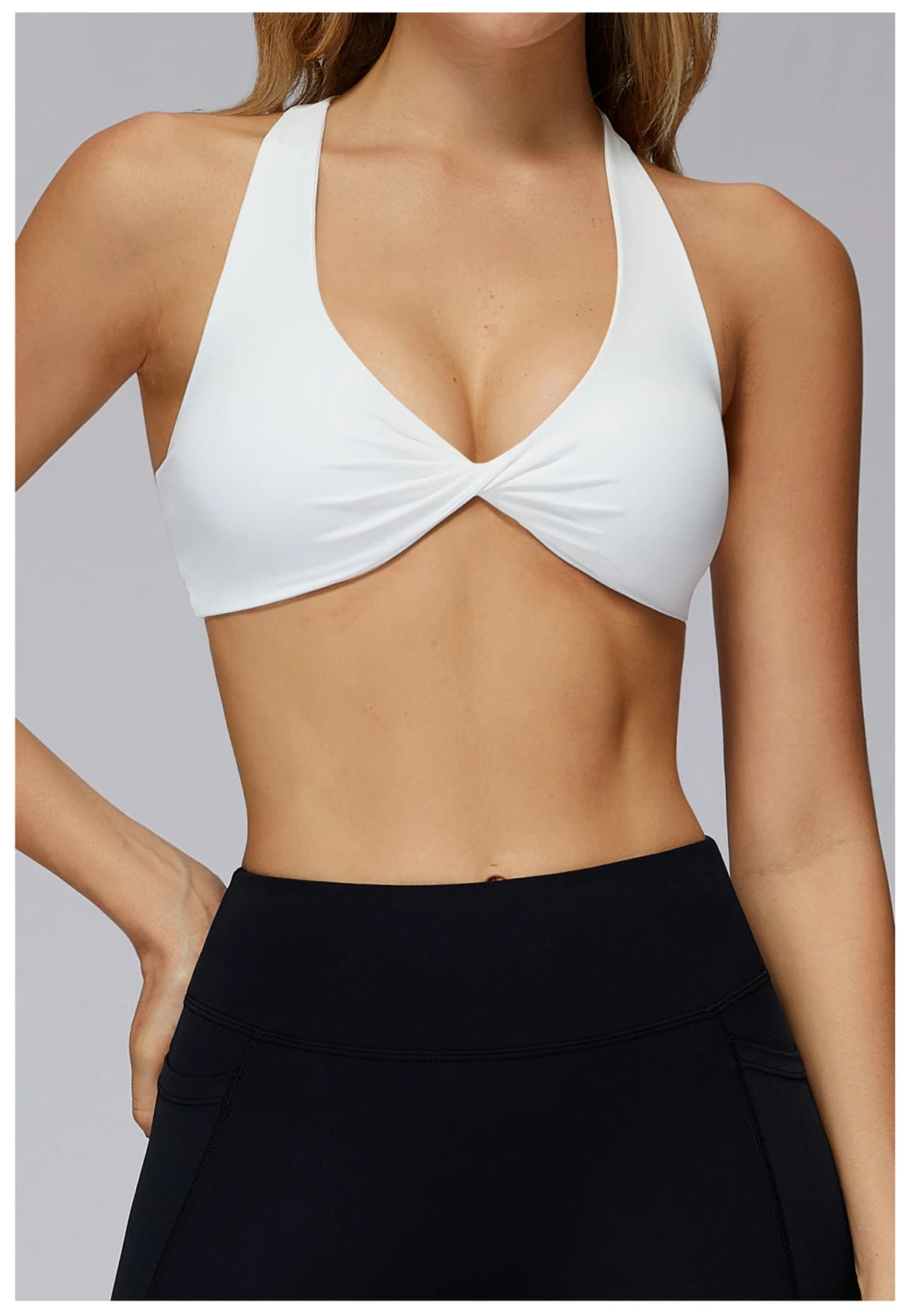 High Intensity Sports Underwear Women Shockproof Sagging Resistant Yoga Vest Fitness Bra Integrated Professional Running Gym Top