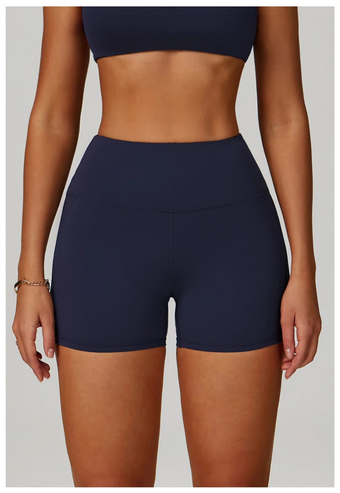Impact Shorts Women Yoga Shorts High Waist Workout Lift Peach Butt Fitness Tight Gym Running Body Shaper Pants Casual Sportswear