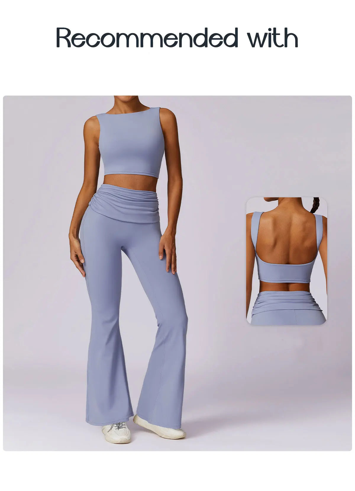 Workout Flare Leggings Yoga Pants Women High Waist Wide Leg Pant Women Gym Fitness Sports Black Flared Pant Latin Dance Trousers