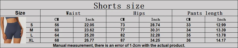 Seamless Shorts for Women Yoga Shorts Summer Push Up Booty Workout Gym Shorts Fitness High Waist Sports Short Women Clothing