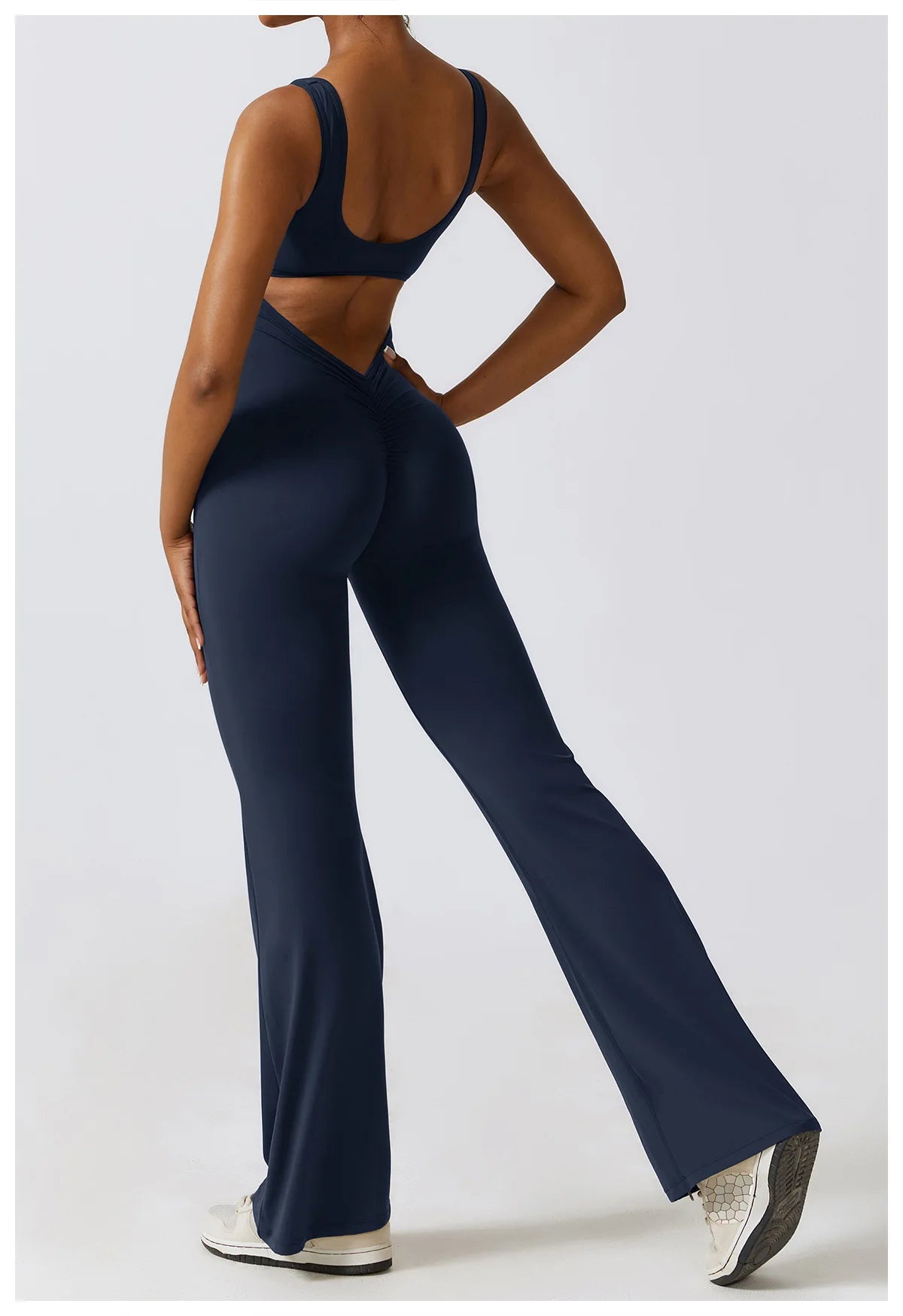 Women Tracksuit Sexy Jumpsuits Yoga Suit One-Piece Sport Fitness Workout Set Stretch Bodysuit Gym Clothes Push Up Sportswear