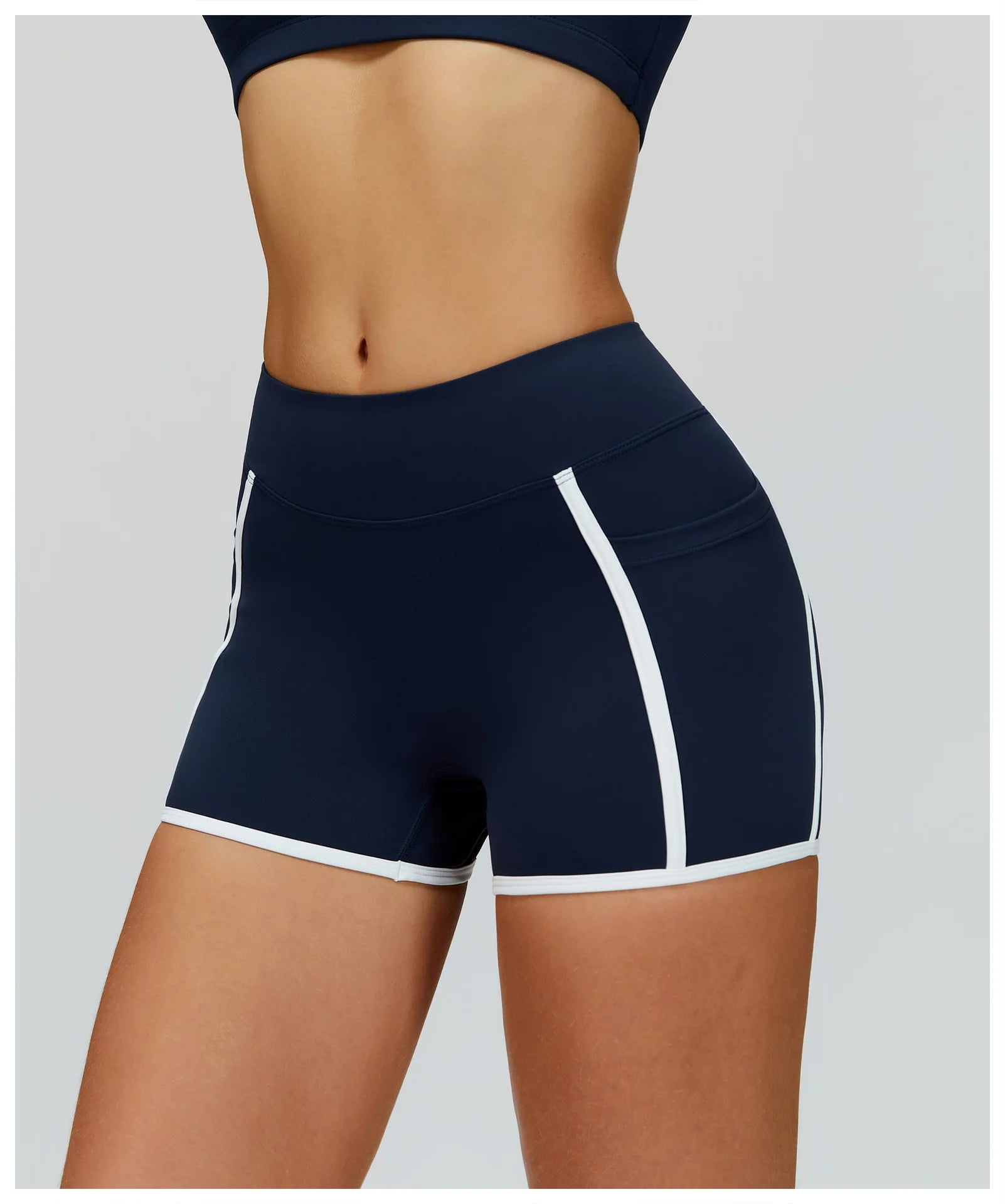 Yoga Shorts Women Impact Sports Shorts Tights Gym Workout Shorts High Waist Push Up Running Fitness Sports Shorts Cycling Shorts