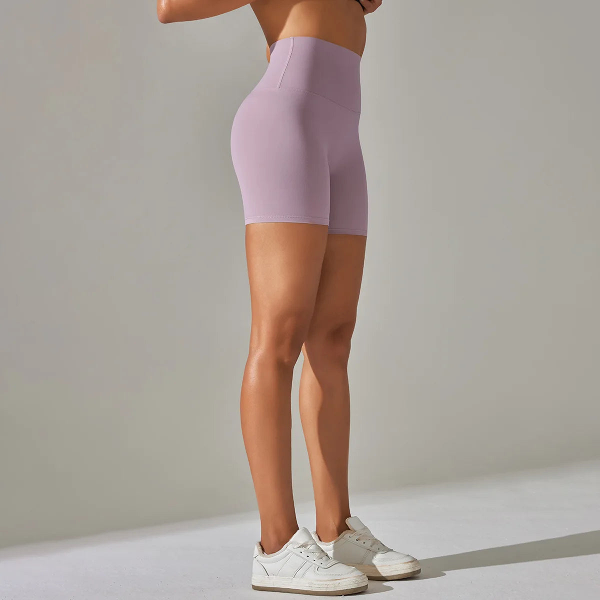 Seamless Yoga Shorts Women Fitness Shorts Running Cycling Shorts Breathable Sports Leggings High Waist Summer Workout Gym Shorts