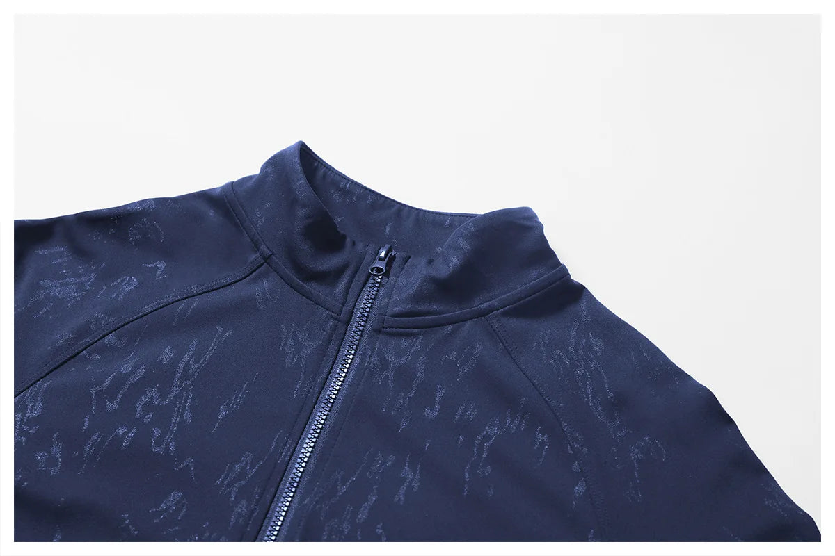 Zipper Jacket Women Yoga T-shirts Crop Tops Solid Sports Top Long Sleeve Running Shirts Sexy Quick Dry Fitness Gym Sport Wear