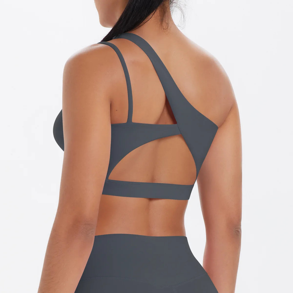 Sports Bra Women Push Up Fitness Bras One Shoulder Underwear Shockproof Yoga Bra Workout Bra Yoga Running Bra Sexy Vest