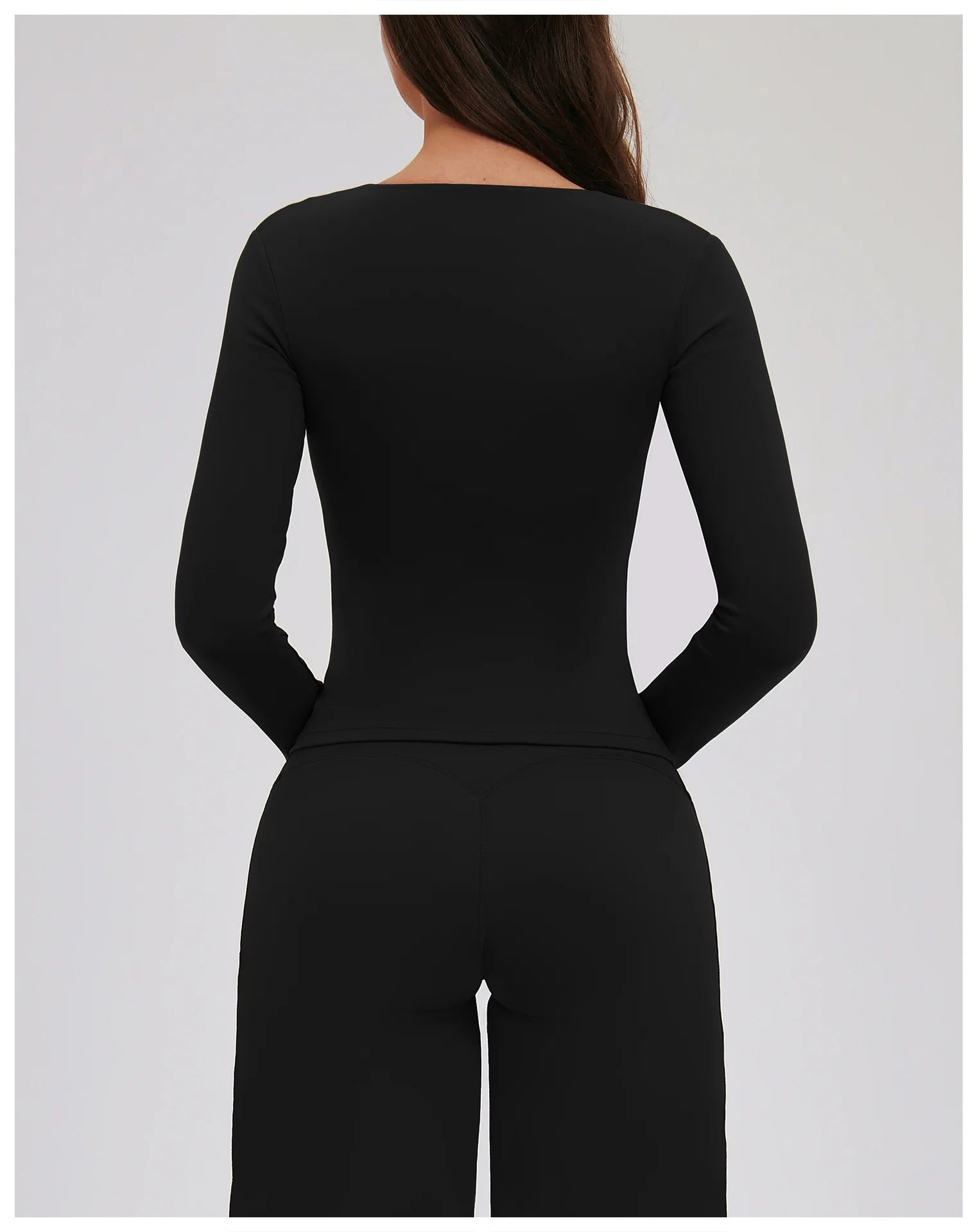 Sexy Yoga Shirts For Women Long Sleeve Fitness Top Running Gym Clothes Workout Shirts Dry Fit Breathable High Elastic Sports Top
