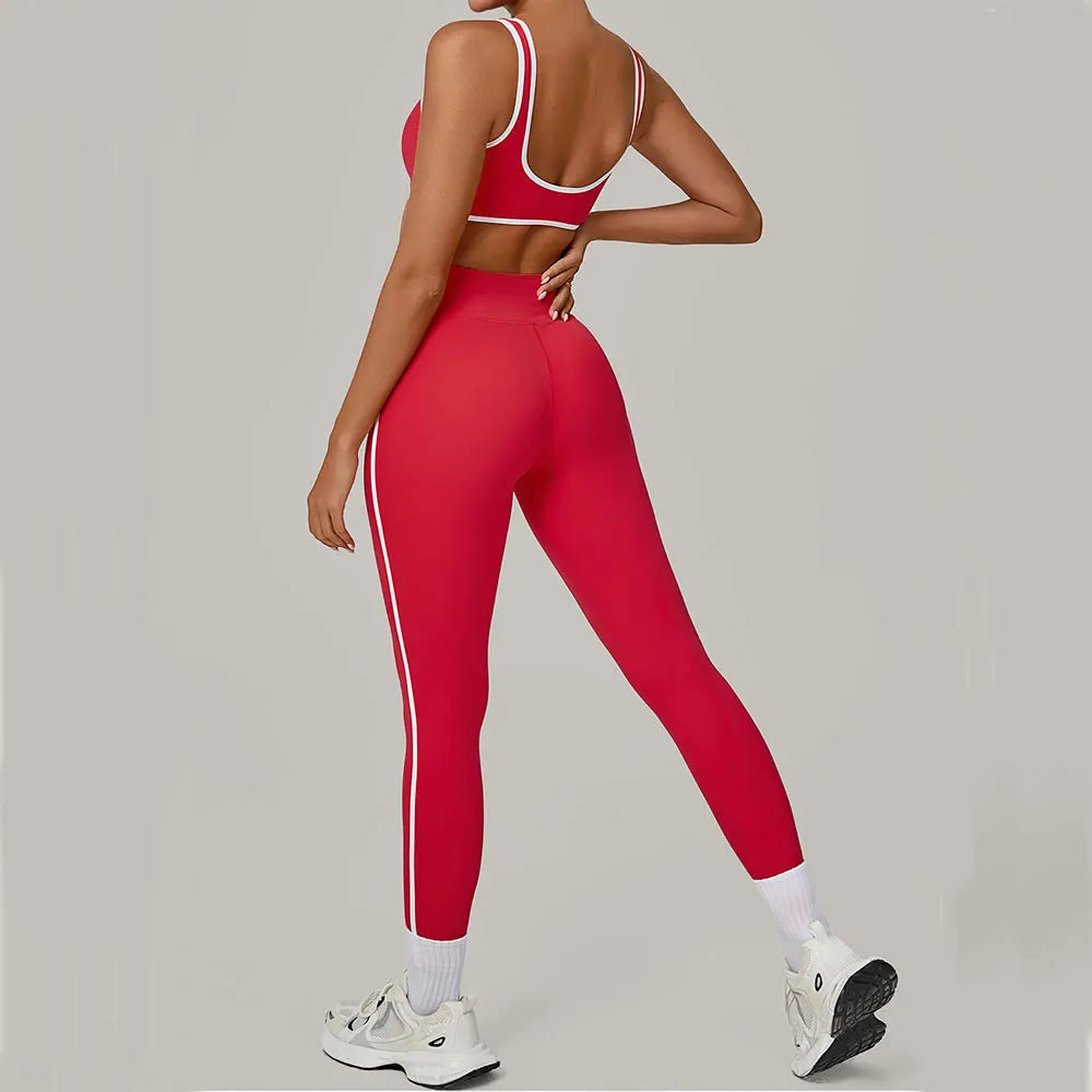 Sportswear Women Tracksuits Yoga Set 2 Pieces Gym Clothes Sports Suits Push Up Yoga Suits Fitness Set Sports Bra Gym Leggings