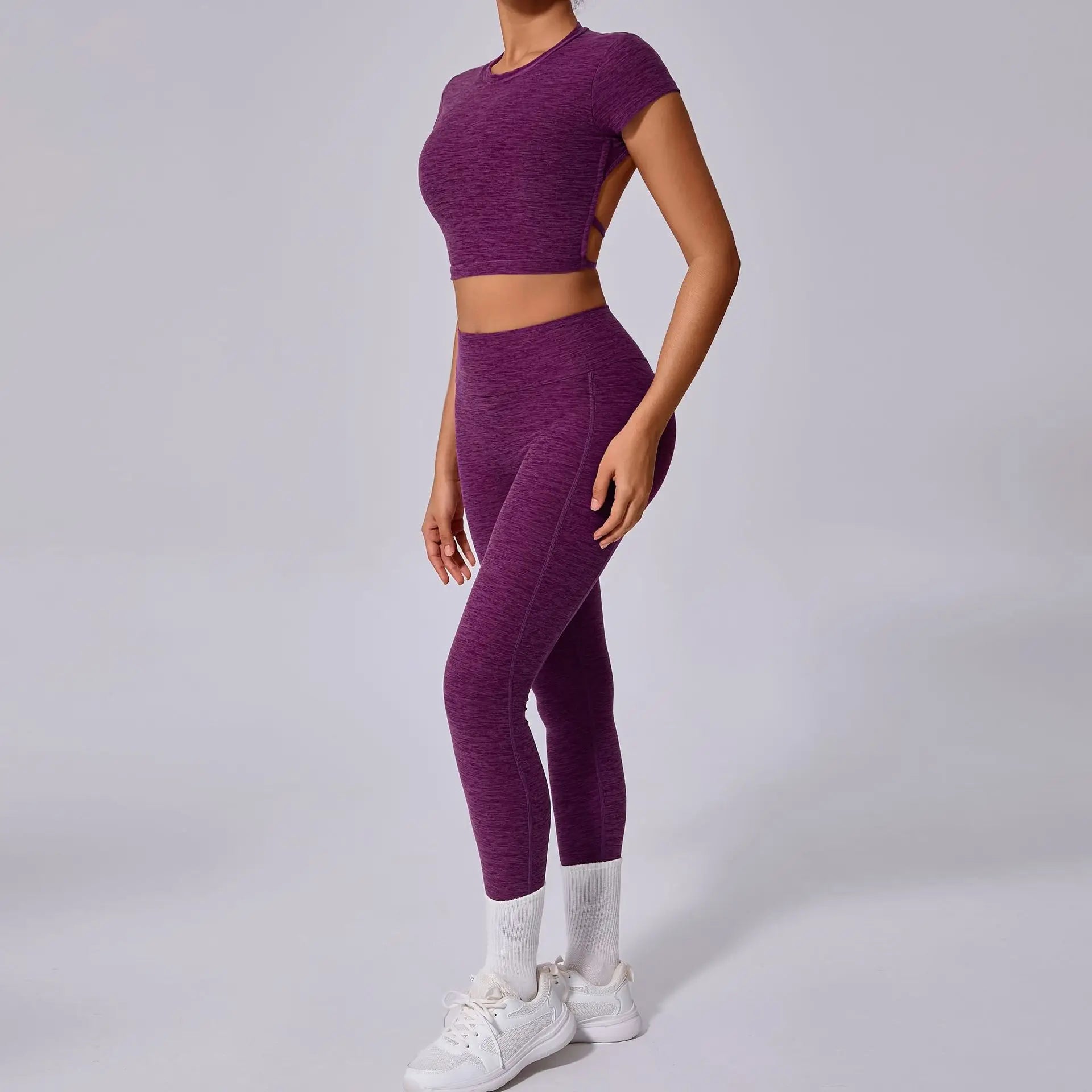 Yoga Leggings Women Tights Fitness Leggings Running Cycling Pants Breathable Sports Leggings High Waist Workout Gym Clothing