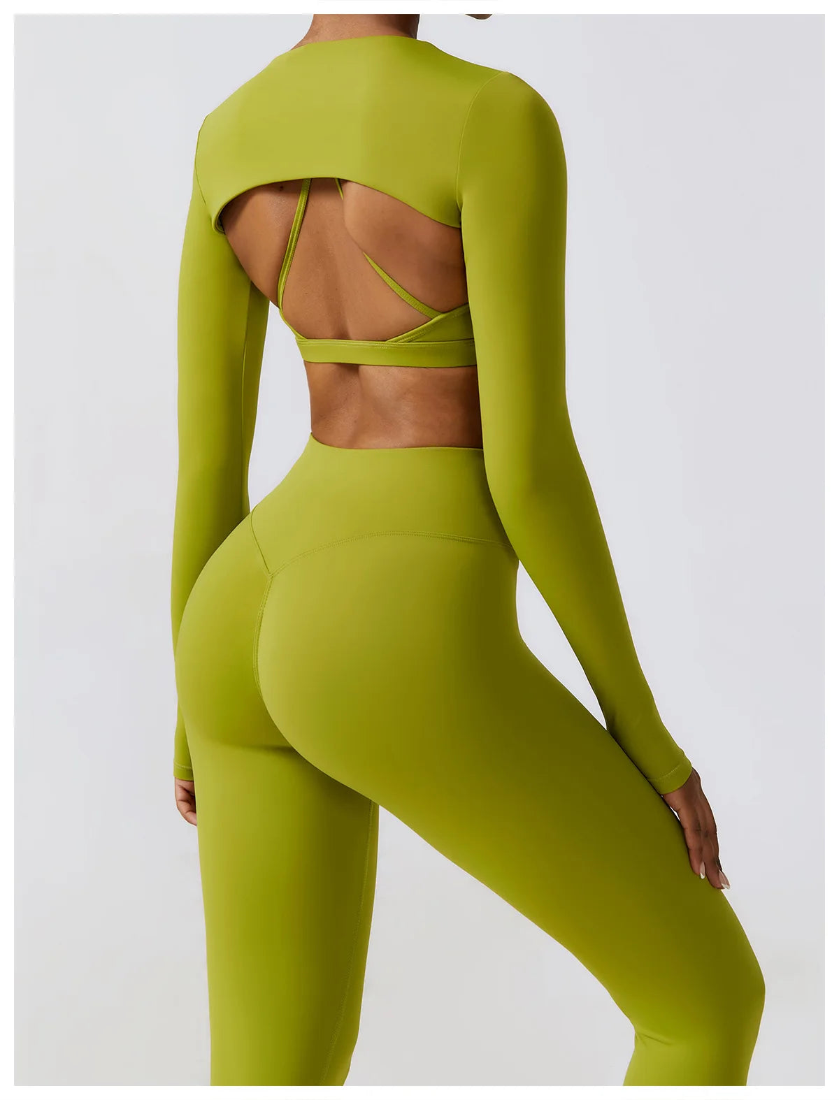 Sports Camisole Yoga Long Sleeved 1 Piece Shawl Yoga Top Nude Fitness Yop Gym Push Ups Workout Tops Running Sports Smock