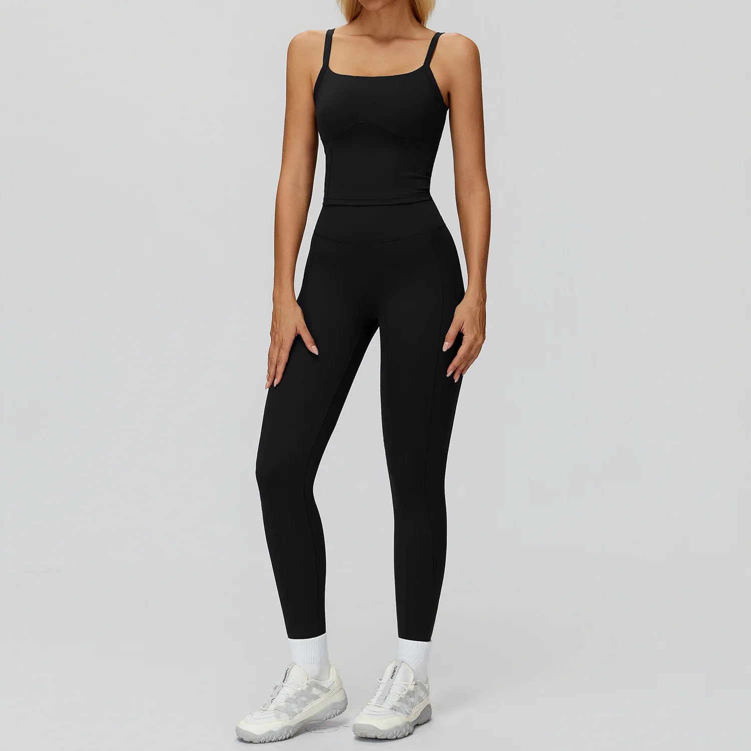 Yoga Suit 2PCS Women Tracksuit Sports Bra High Waist Legging Gym Set Fitness Outfit Running Workout Clothes Push Up Sportswear