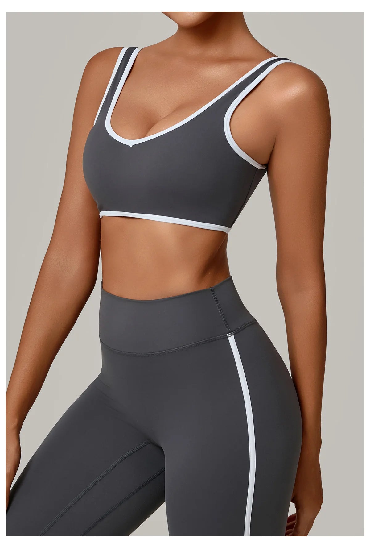 Patchwork Sports Underwear Anti-Sweat Fitness Top Women Yoga Bra Shockproof Crop Top Push Up Sport Bra Running Gym Workout Top
