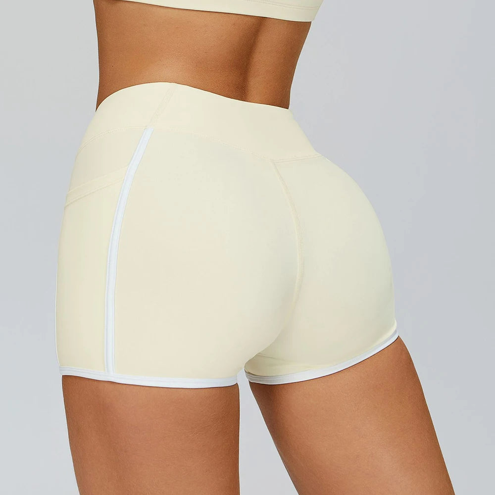 Yoga Shorts Women Impact Sports Shorts Tights Gym Workout Shorts High Waist Push Up Running Fitness Sports Shorts Cycling Shorts