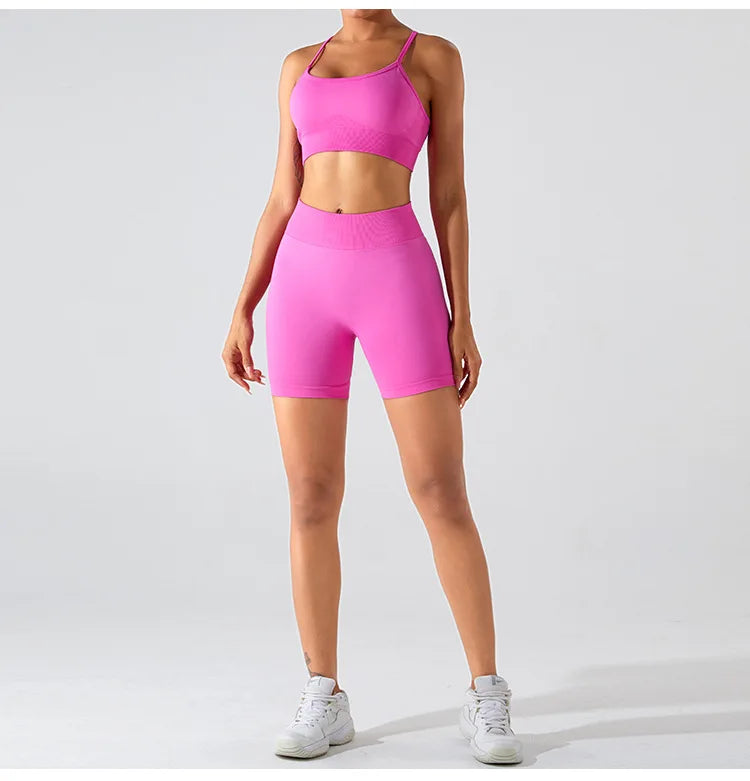 Women Sexy Cross Sports Bra Yoga Gym Top Women Workout Running Yoga Bra Stretch Women Sports Underwear Fitness Workout Tank Top