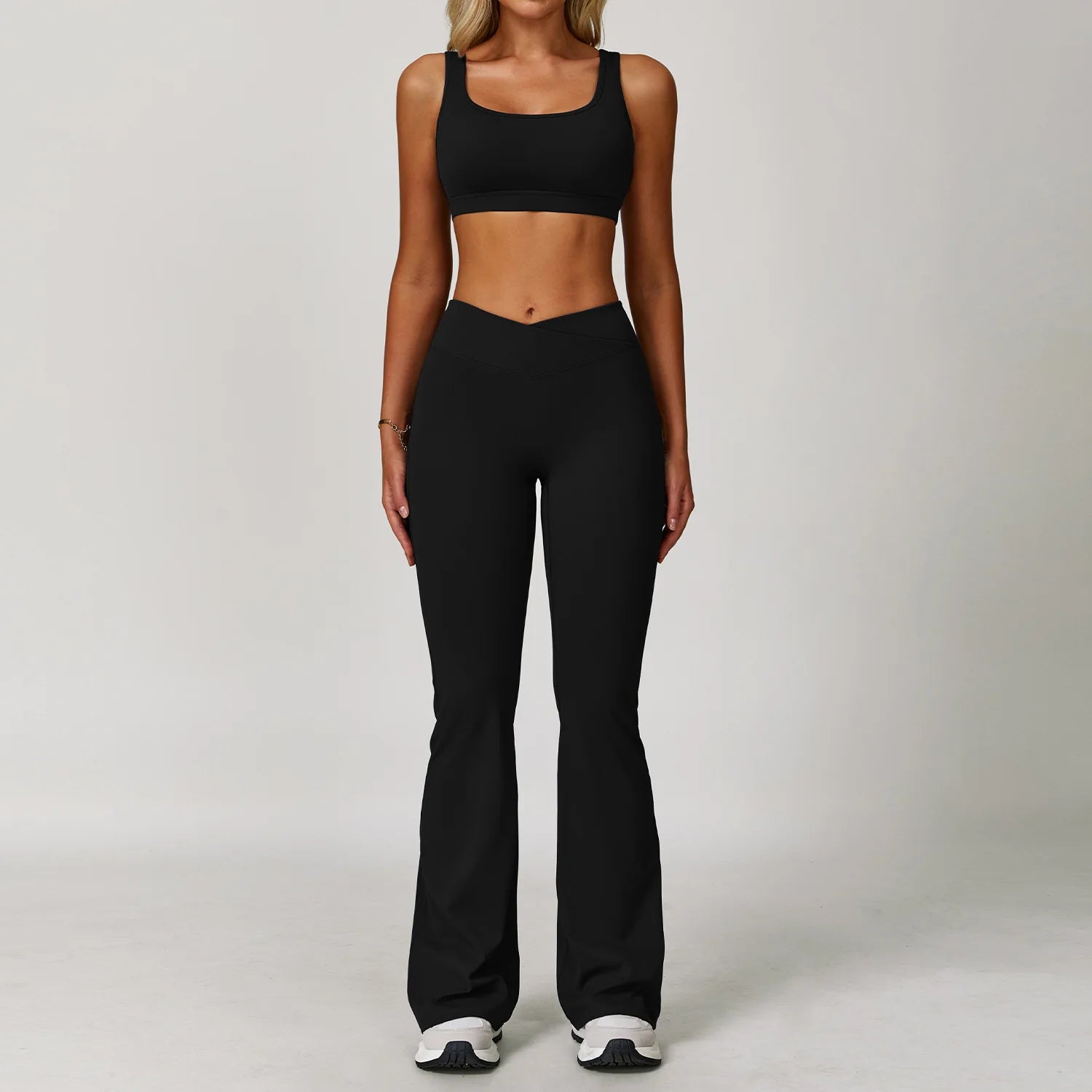 Sportswear Yoga Set 2PCS Gym Clothes Workout Outfits Yoga Suits For Women Tracksuits Fitness Set Sports Bra Running Gym Leggings