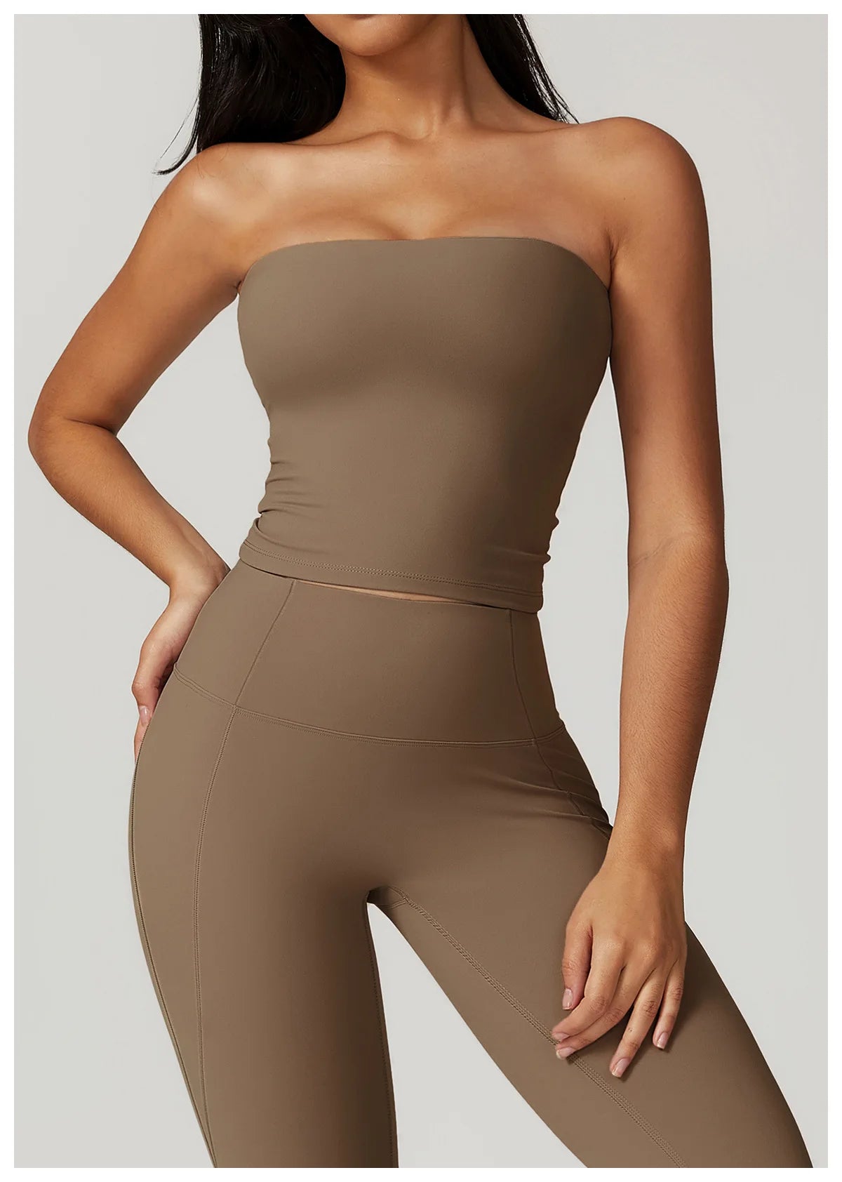 New Strapless Yoga Vest for Women Sexy Beautiful Back Sports Bra Shock Resistant Quick Drying Fitness Top for Women Underwear