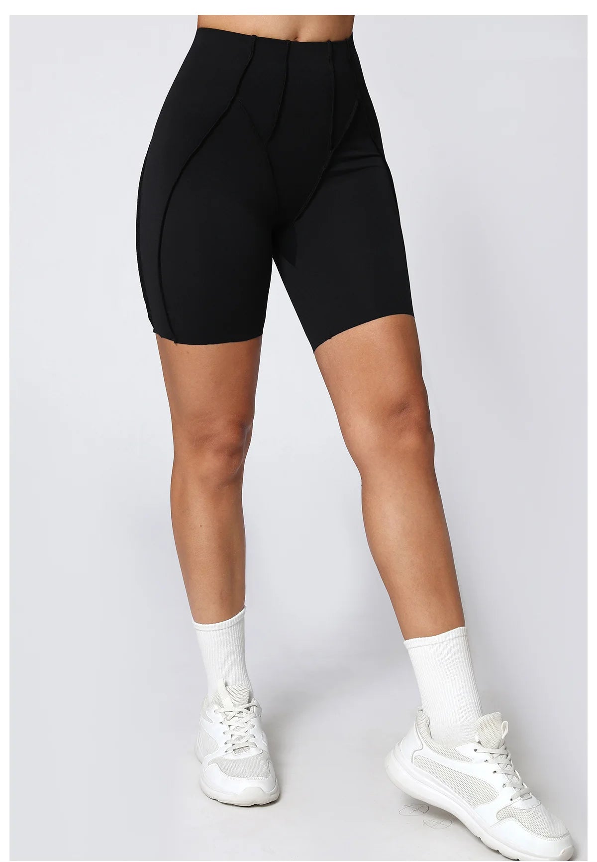 Impact Yoga Shorts High Waist Workout Fitness Lift Peach Butt Fitness Tights Gym Running Body Shaper Pants Casual Sportswear