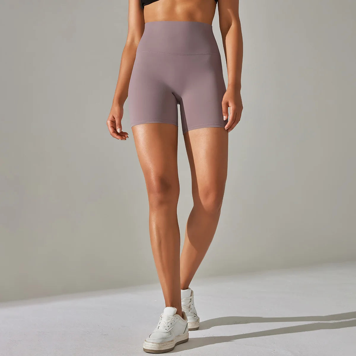 Seamless Yoga Shorts Women Fitness Shorts Running Cycling Shorts Breathable Sports Leggings High Waist Summer Workout Gym Shorts