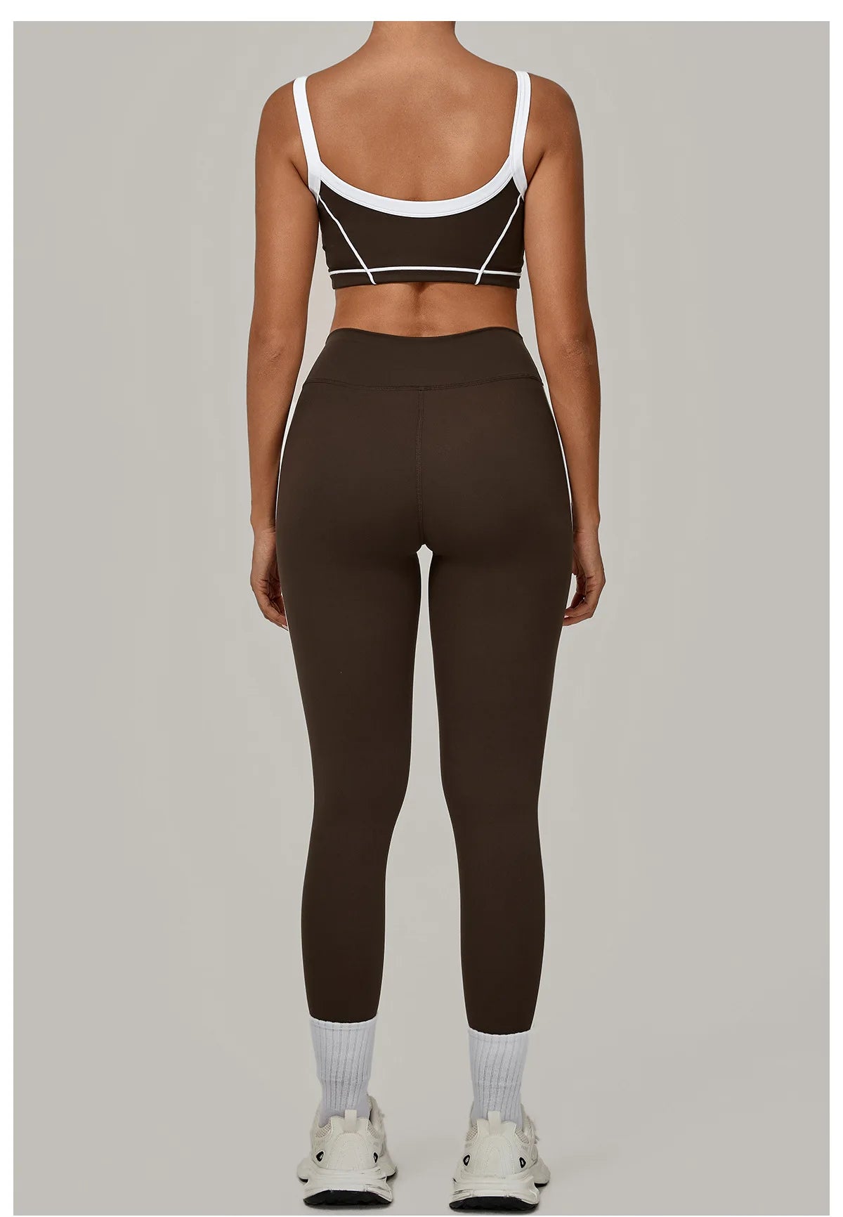2PCS Yoga Suit Women Tracksuit Sports Bra High Waist Leggings Sports Outfit Gym Set Fitness Workout Clothes Running Sportswear