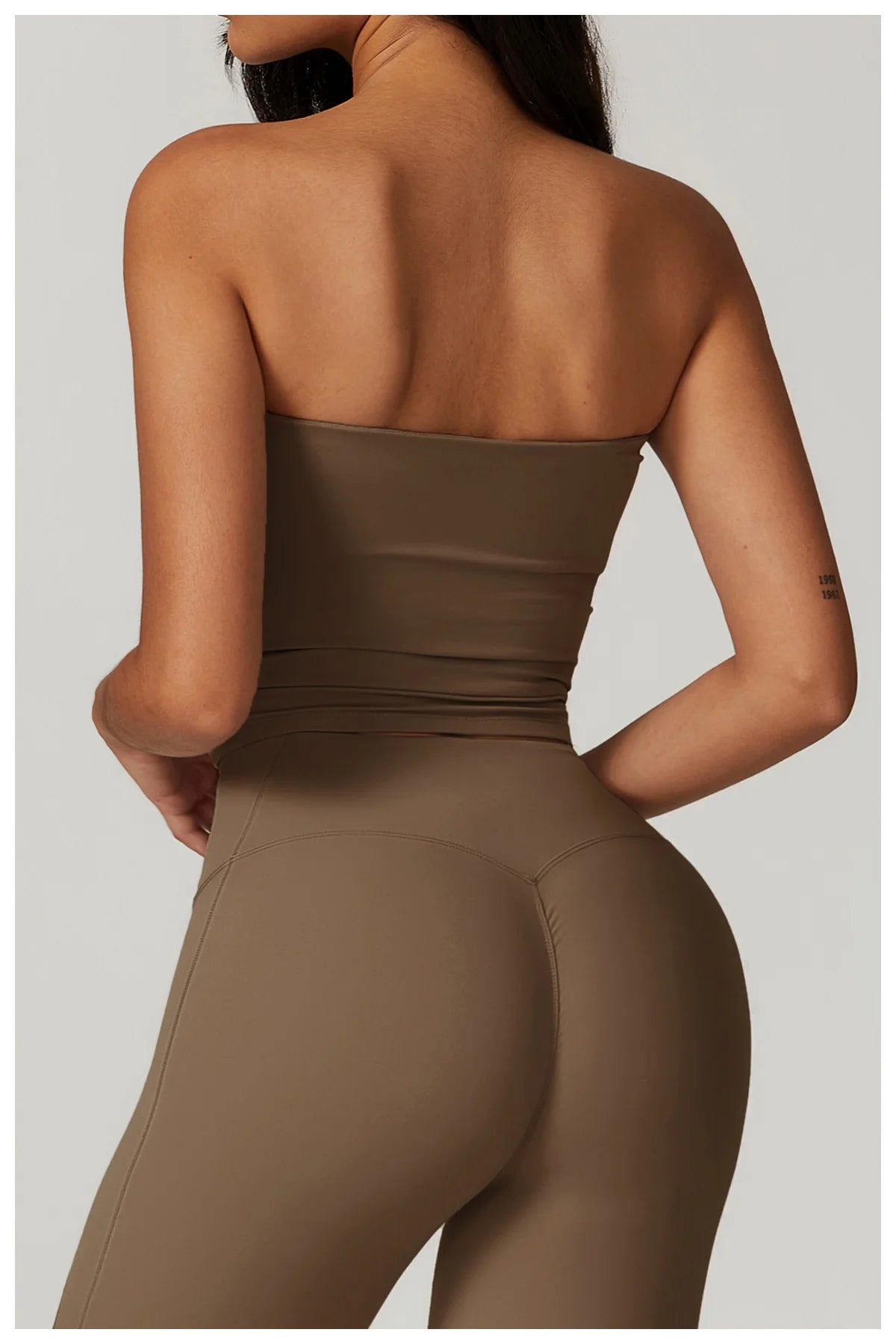 New Strapless Yoga Vest for Women Sexy Beautiful Back Sports Bra Shock Resistant Quick Drying Fitness Top for Women Underwear