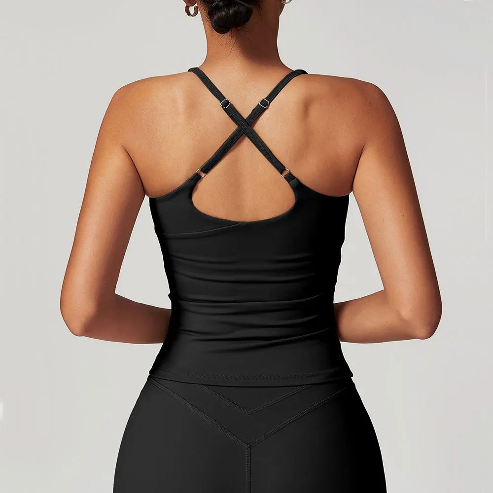 Sexy Women's Sports Bra Top Women Tight Elastic Gym Sport Yoga Bras Crop Top Yoga Clothes Stretch Women Sports Underwear