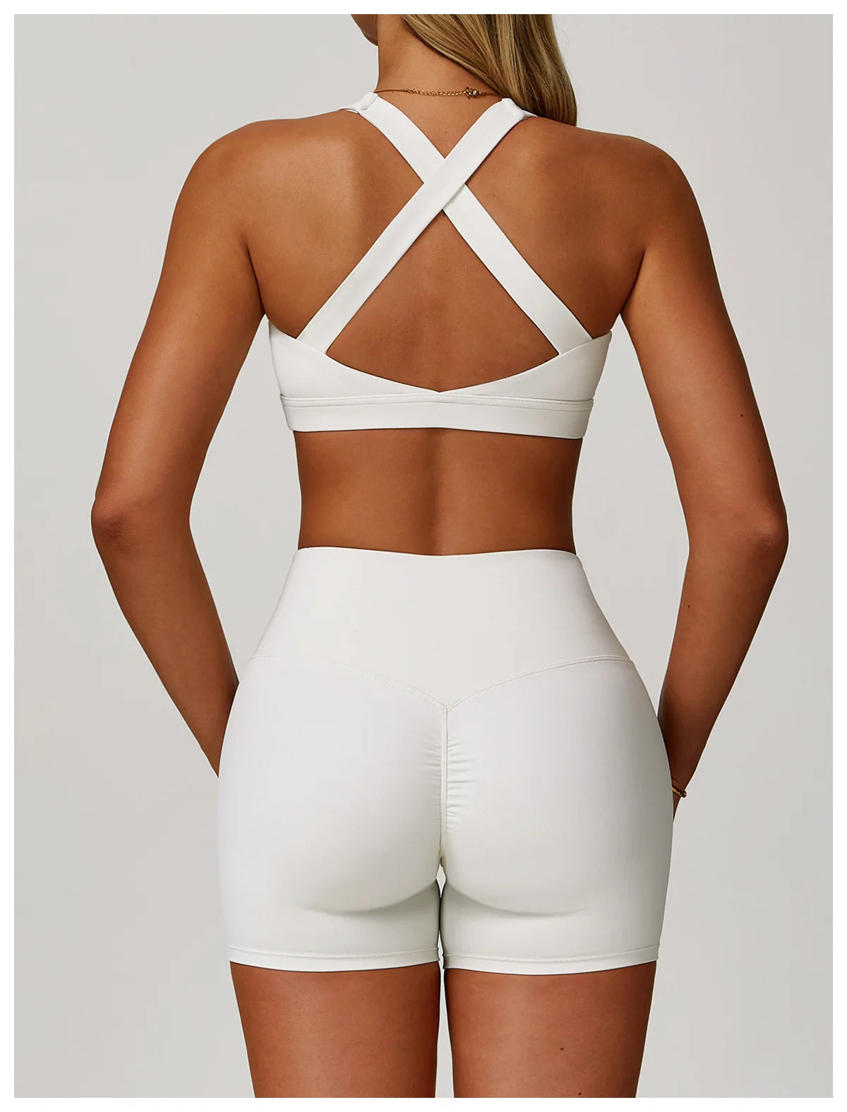 Women's Sports Yoga Shorts High Waist Hip Lift Fitness Running Cycling Quick Dry Breathable Yoga Women's Impact Yoga Shorts