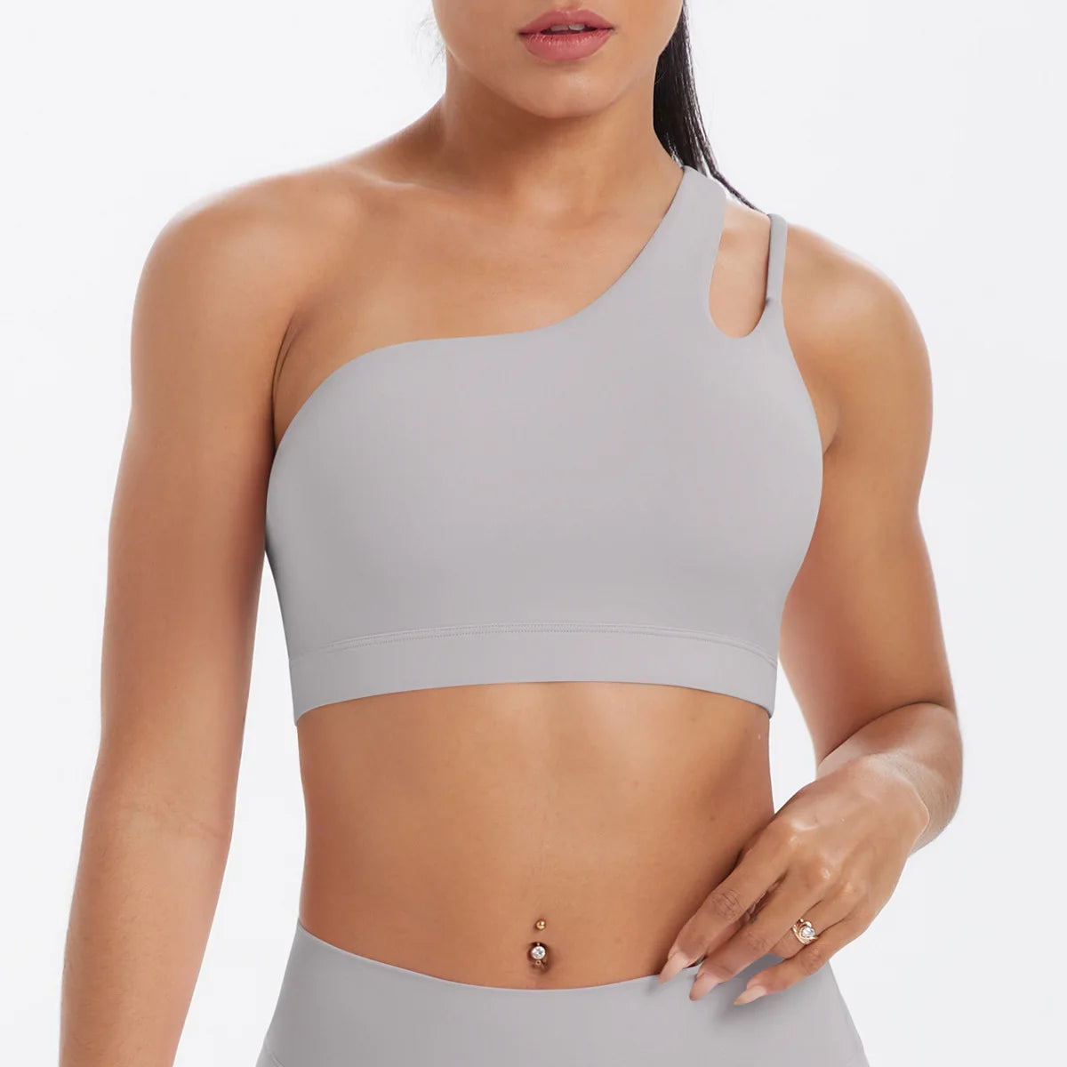 Sports Bra Women Push Up Fitness Bras One Shoulder Underwear Shockproof Yoga Bra Workout Bra Yoga Running Bra Sexy Vest