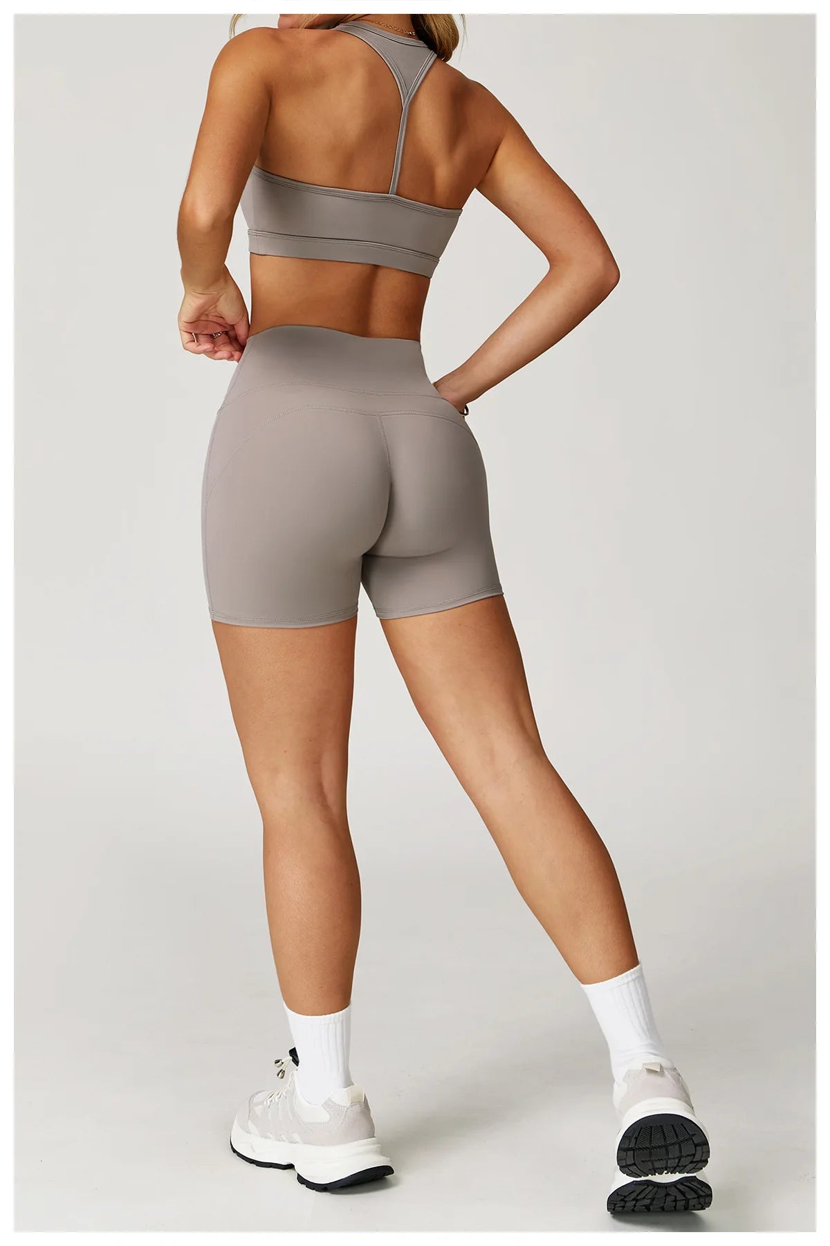 Yoga Set 2 Pieces Women Clothes Workout Outfits Fitness Sportswear Gym Tracksuit High Waist Leggings Sports Bra Athletic Wear
