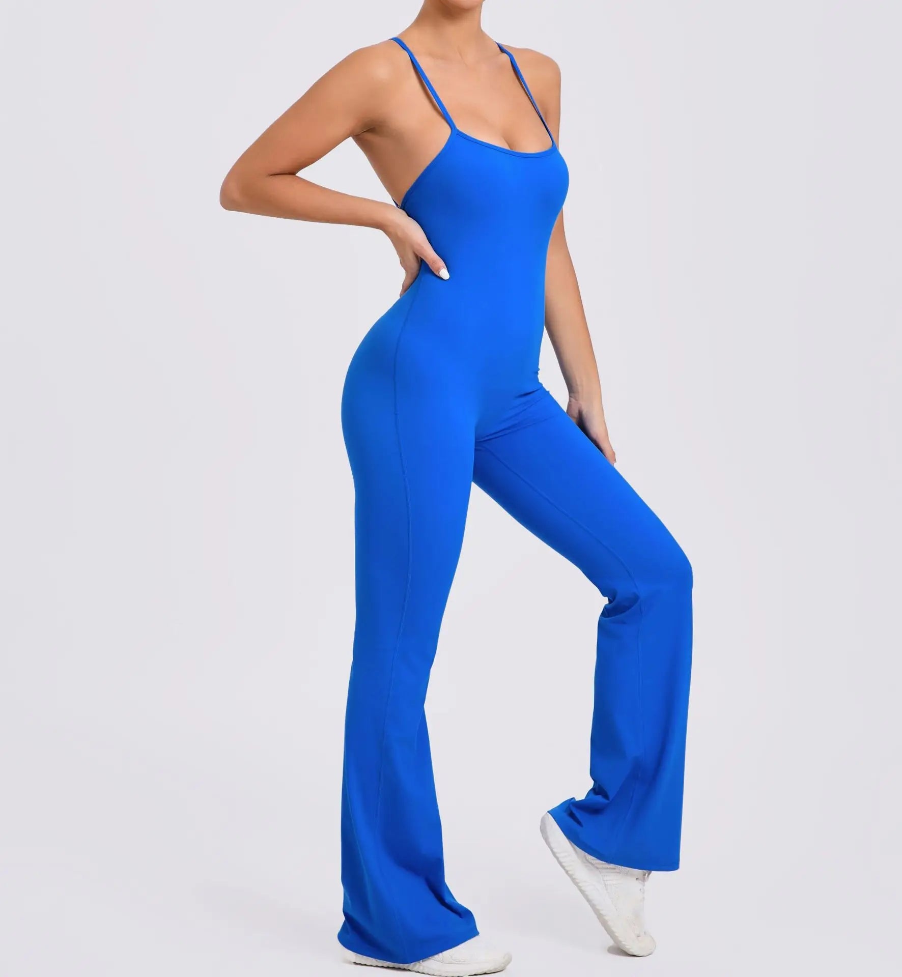 Workout Clothes Women Tracksuit Yoga Set Backless Jumpsuits One Piece Fitness Workout Rompers Sportswear Push Up Gym Set